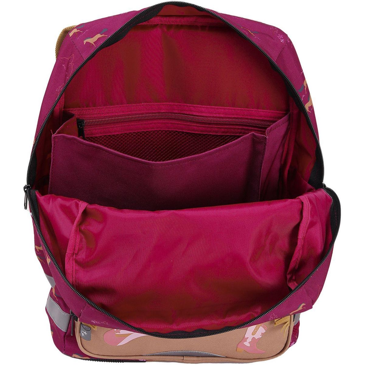 AUCHAN Sac à Dos 2 compartiments 38 cm - Western