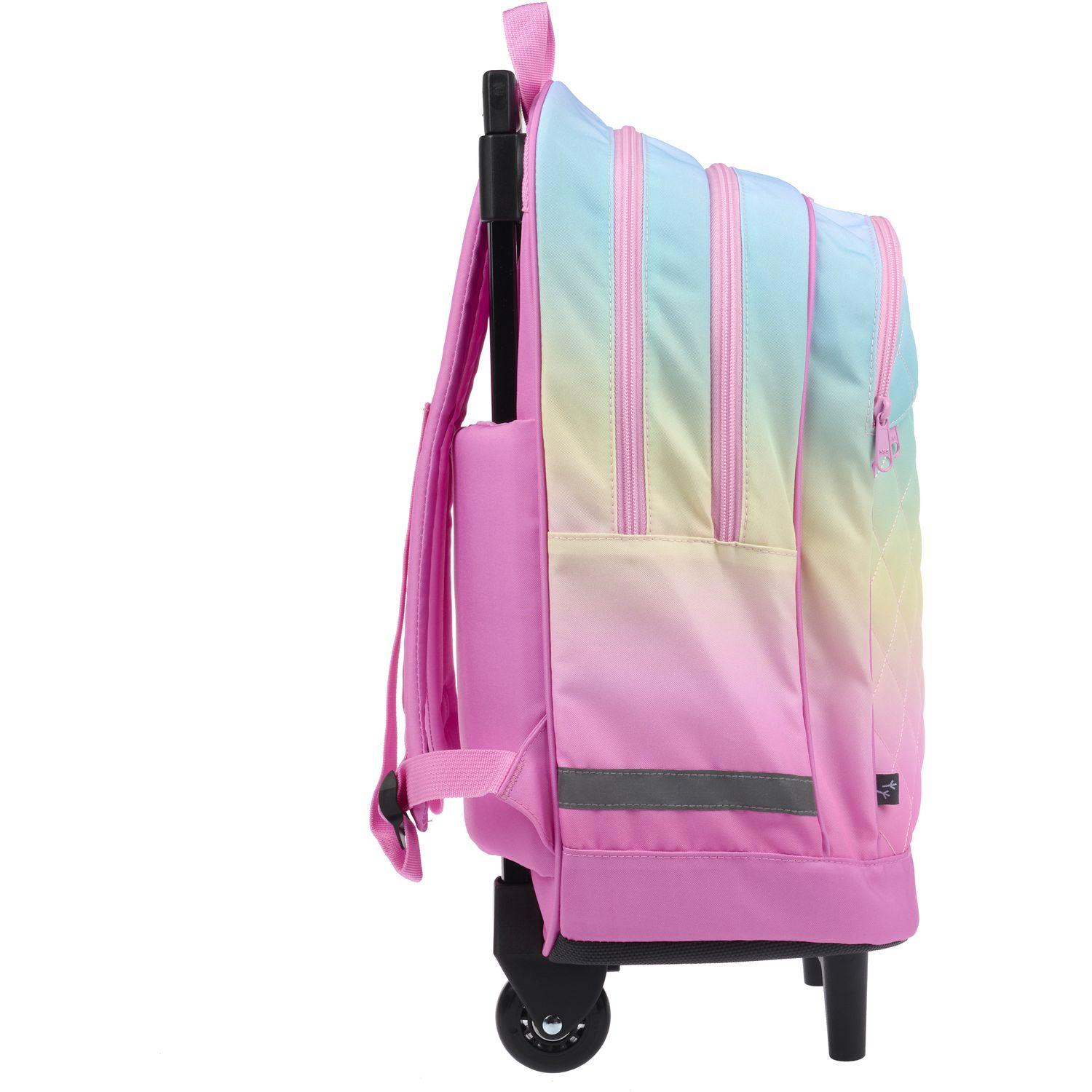 Voir la diapositive 3 : Sac à Dos à roulettes Shimmering