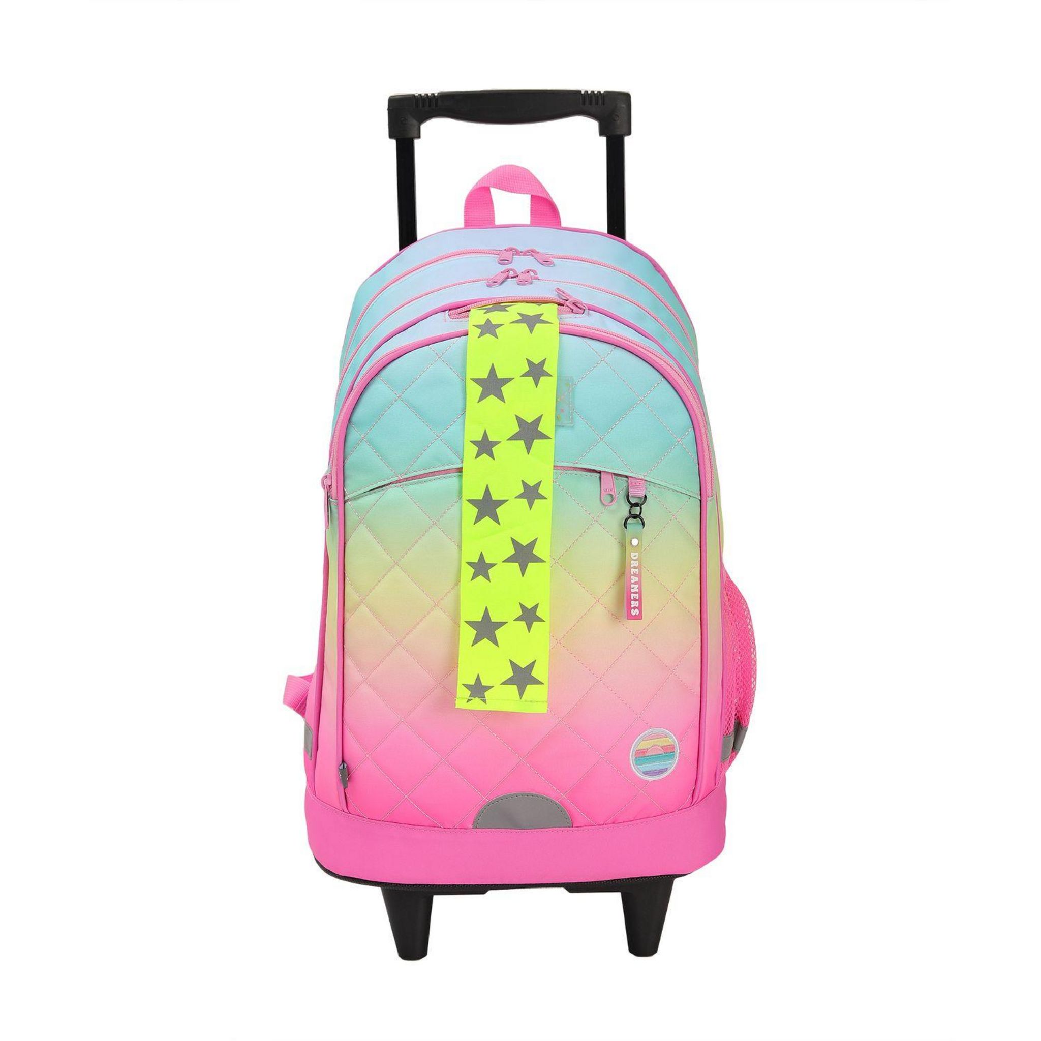 Voir la diapositive 5 : Sac à Dos à roulettes Shimmering