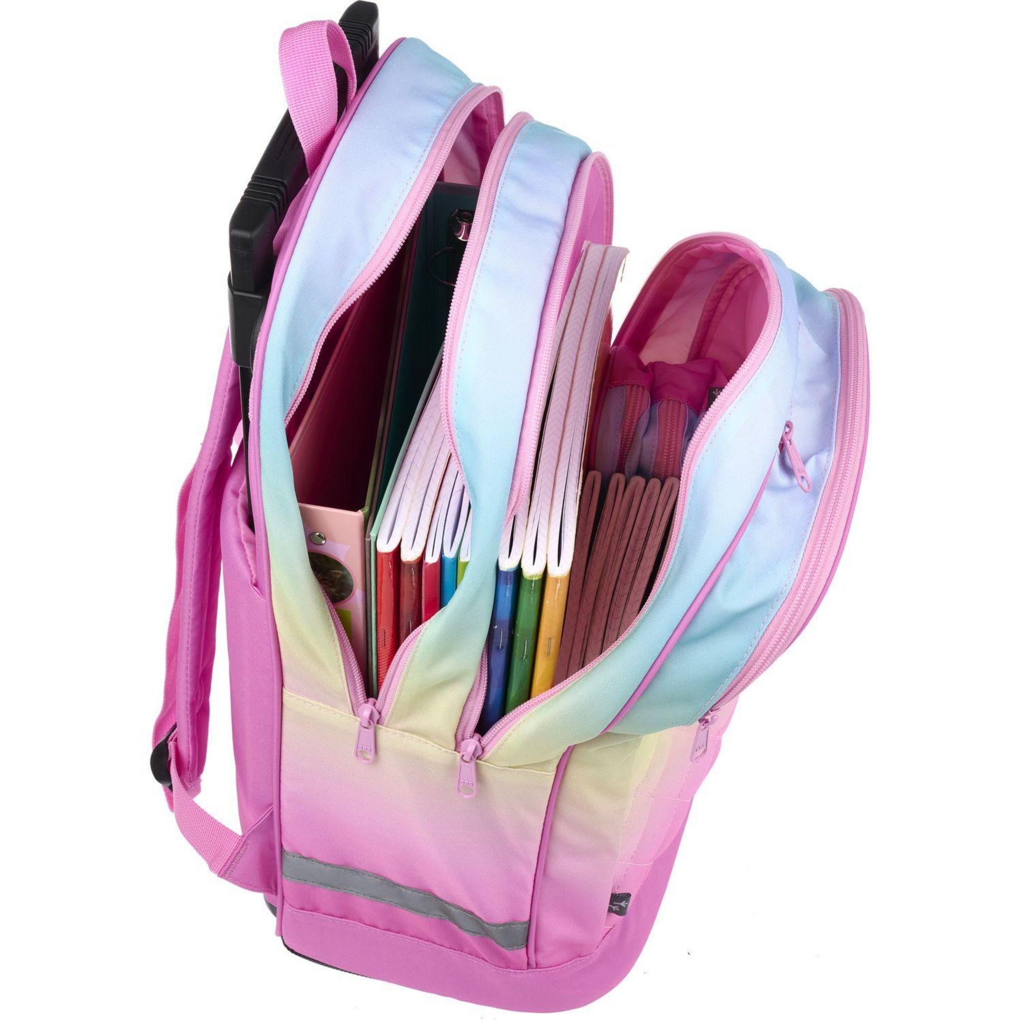 Voir la diapositive 8 : Sac à Dos à roulettes Shimmering