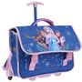 Voir la diapositive 2 : Cartable à roulettes Reine des Neiges
