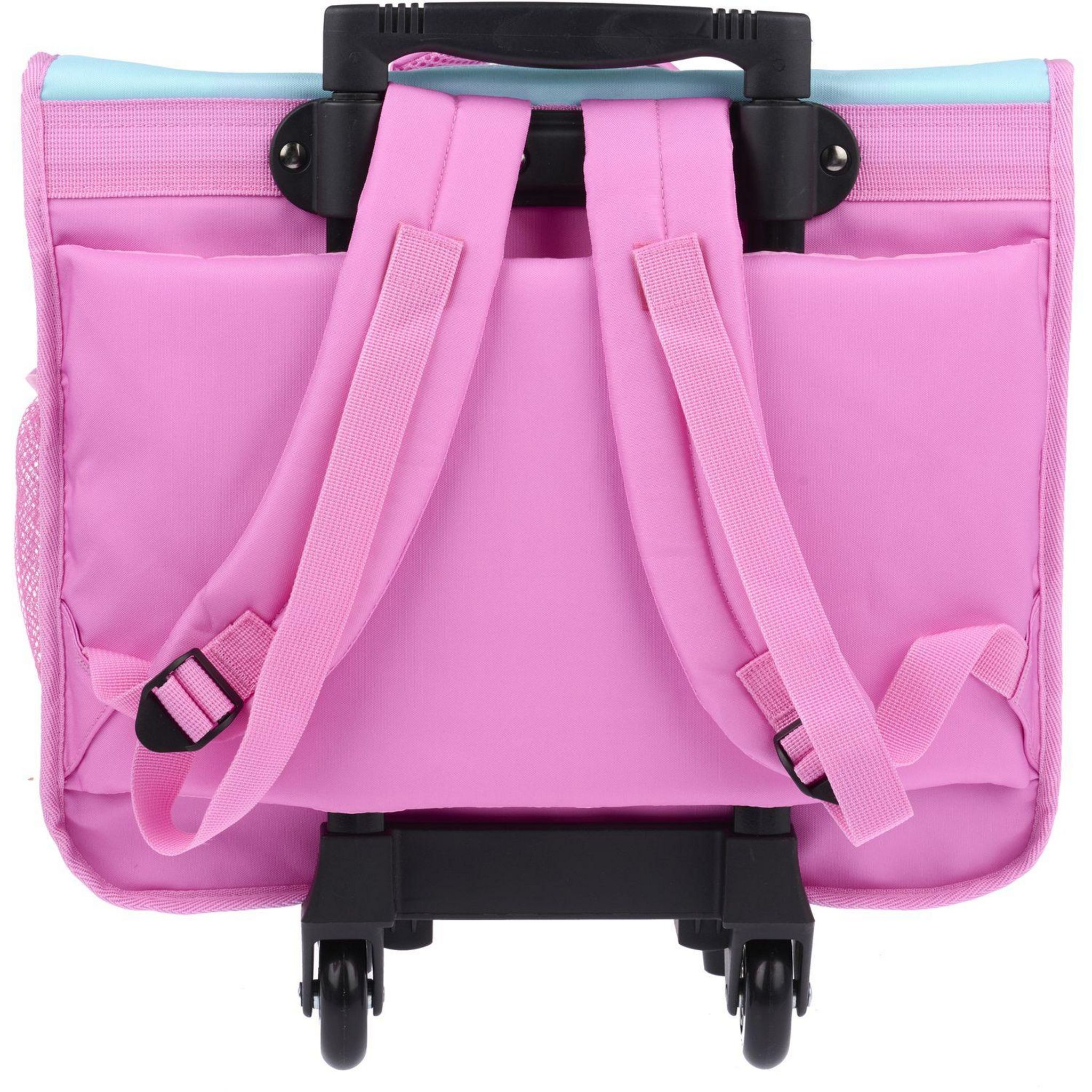 Voir la diapositive 4 : AUCHAN Cartable à roulettes Shimmering