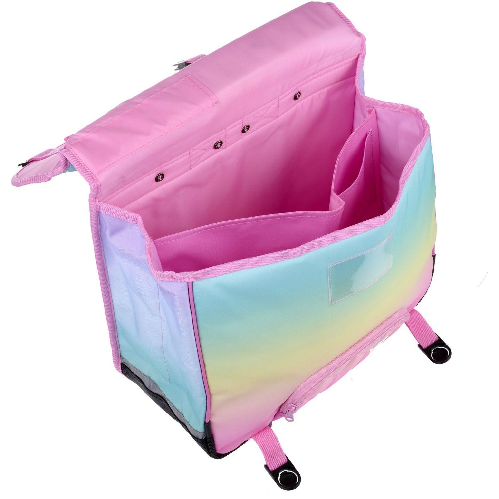 Voir la diapositive 6 : AUCHAN Cartable à roulettes Shimmering