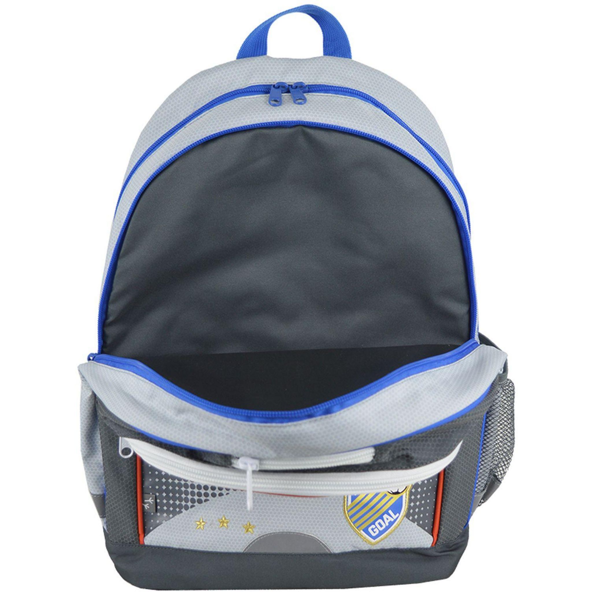 Voir la diapositive 6 : AUCHAN Sac à Dos 2 compartiments 43 cm - Football