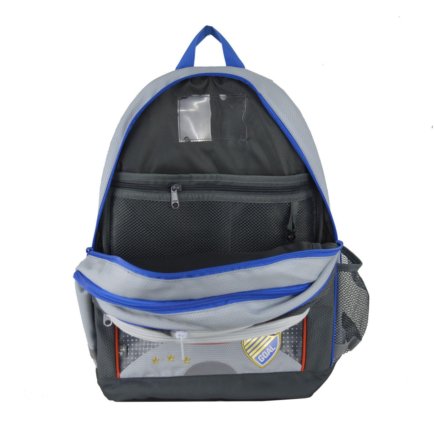 Voir la diapositive 7 : AUCHAN Sac à Dos 2 compartiments 43 cm - Football