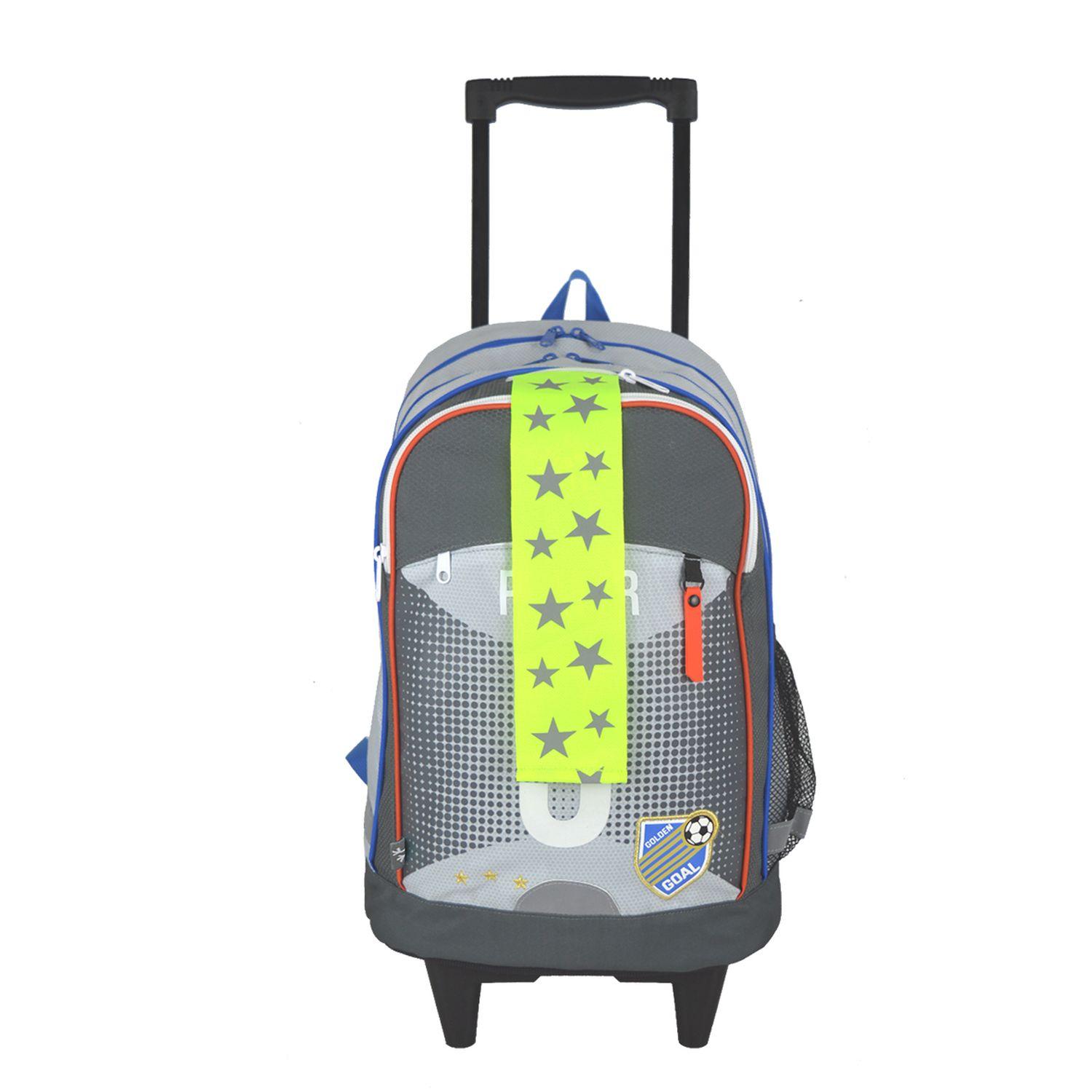 Voir la diapositive 6 : AUCHAN Sac à Dos à roulettes Football
