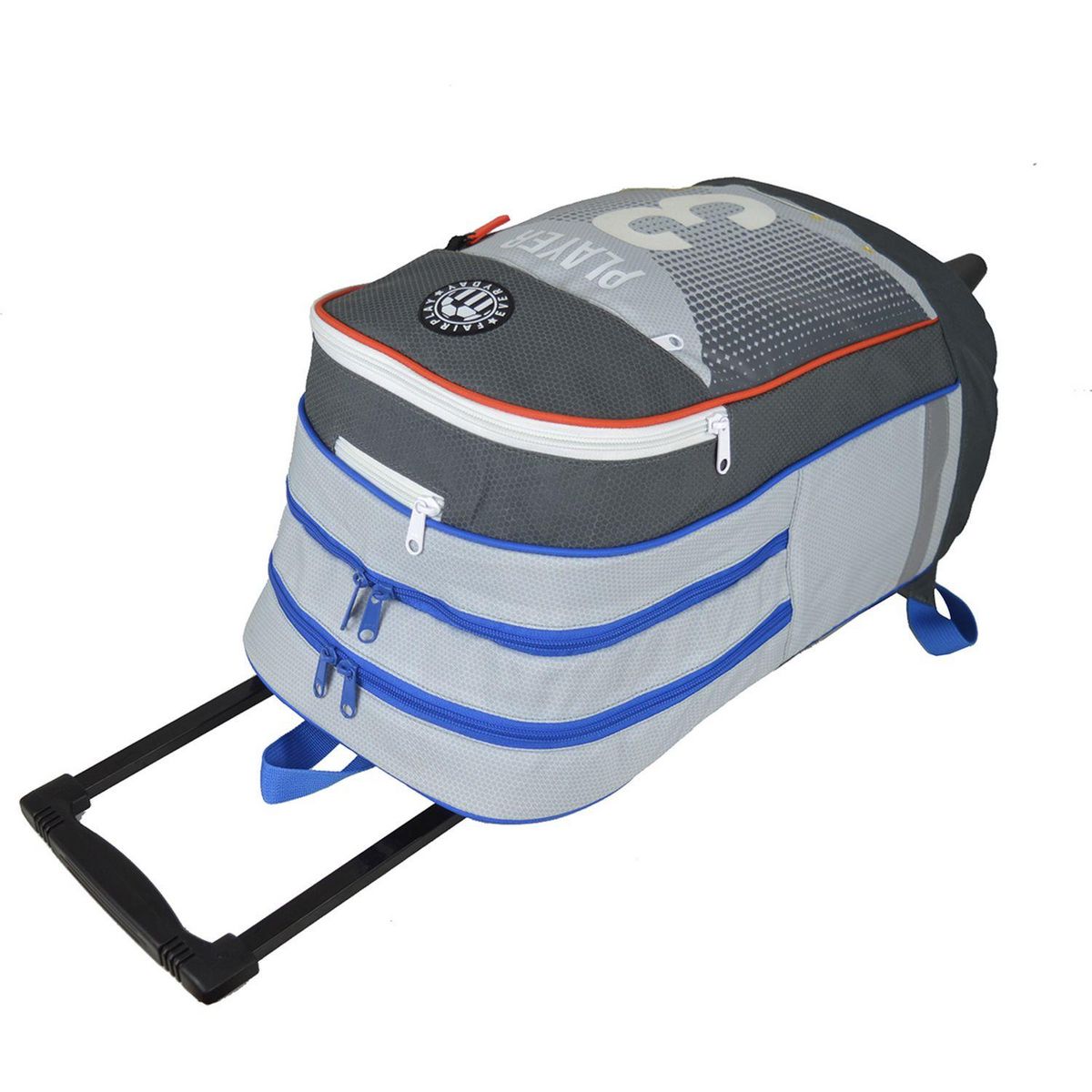 AUCHAN Sac à Dos à roulettes Football