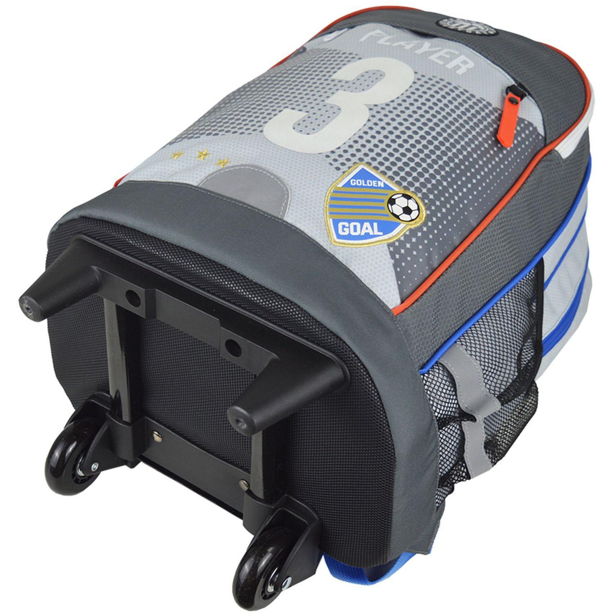 Voir la diapositive 8 : AUCHAN Sac à Dos à roulettes Football