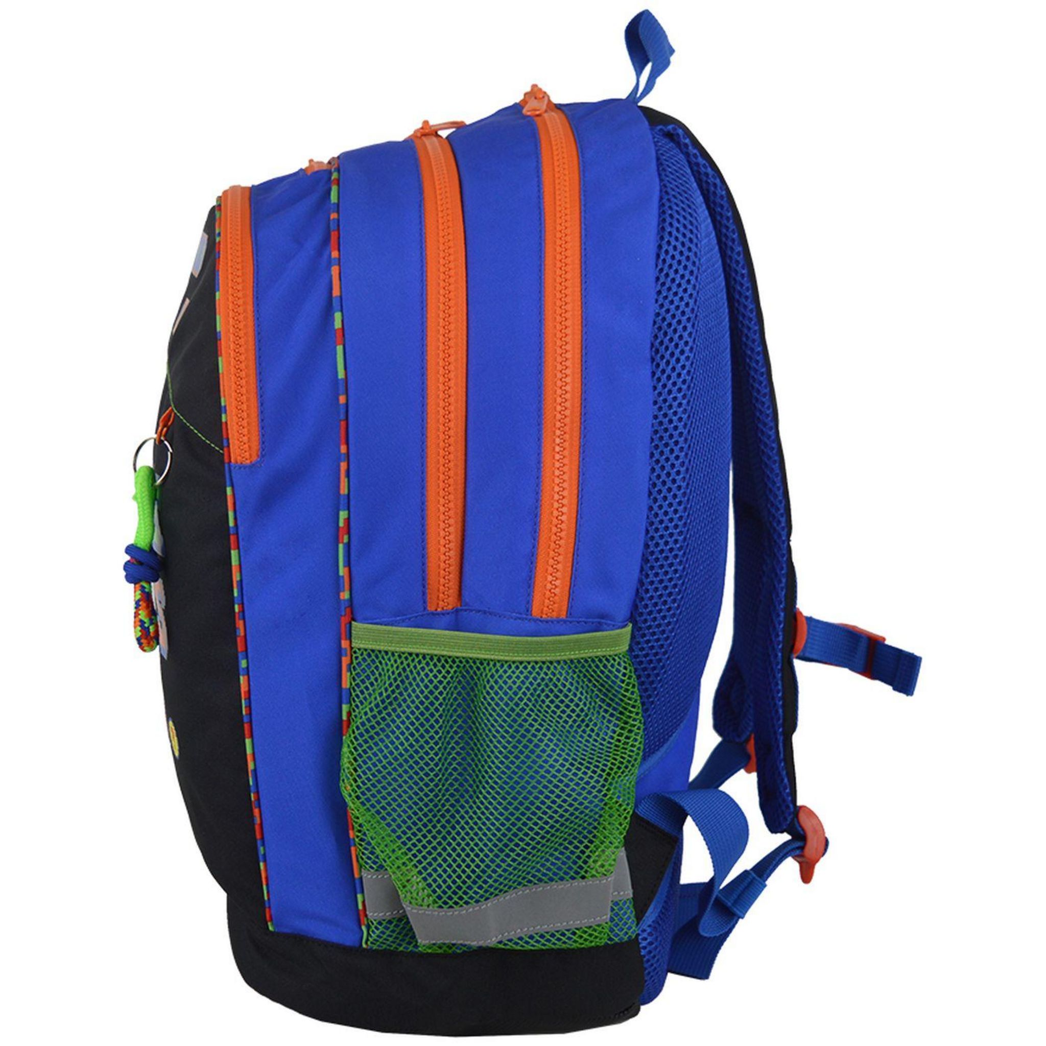 Voir la diapositive 3 : AUCHAN Sac à Dos 2 compartiments 43 cm - Gamer