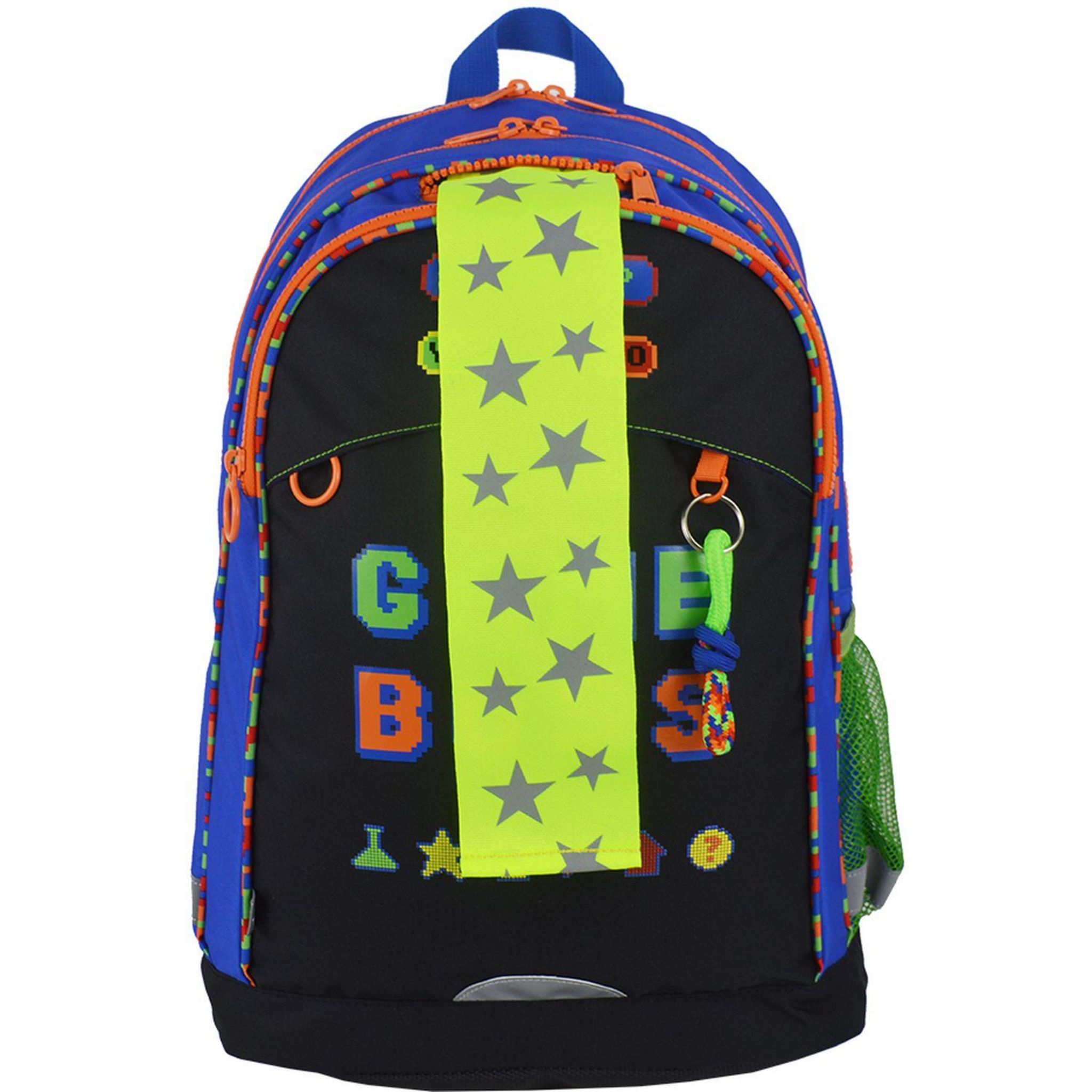 Voir la diapositive 4 : AUCHAN Sac à Dos 2 compartiments 43 cm - Gamer