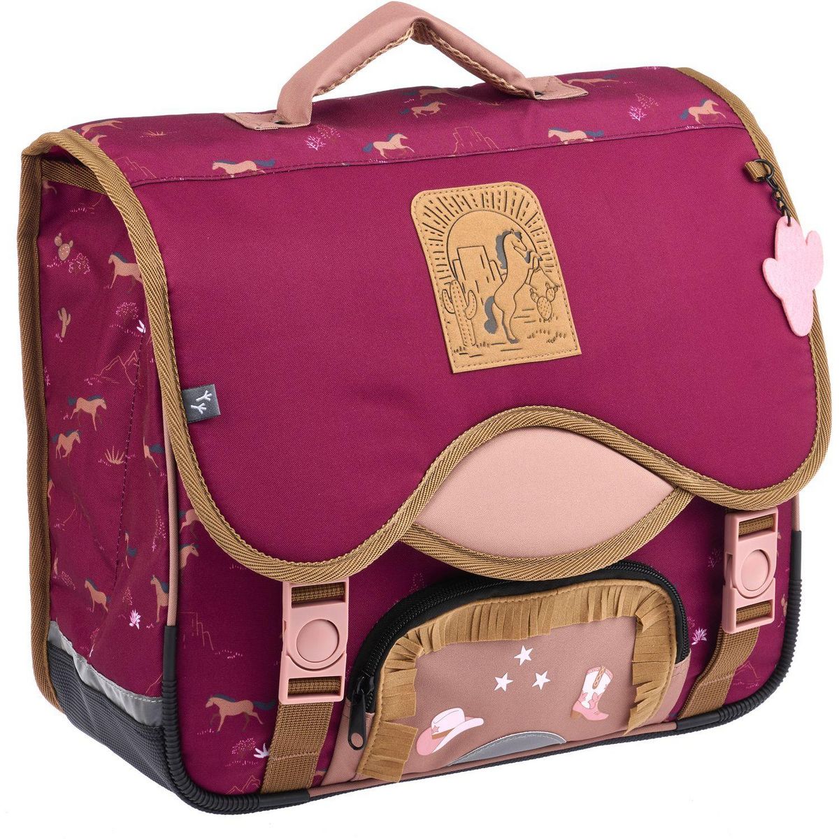 AUCHAN Cartable Modern 36cm Western