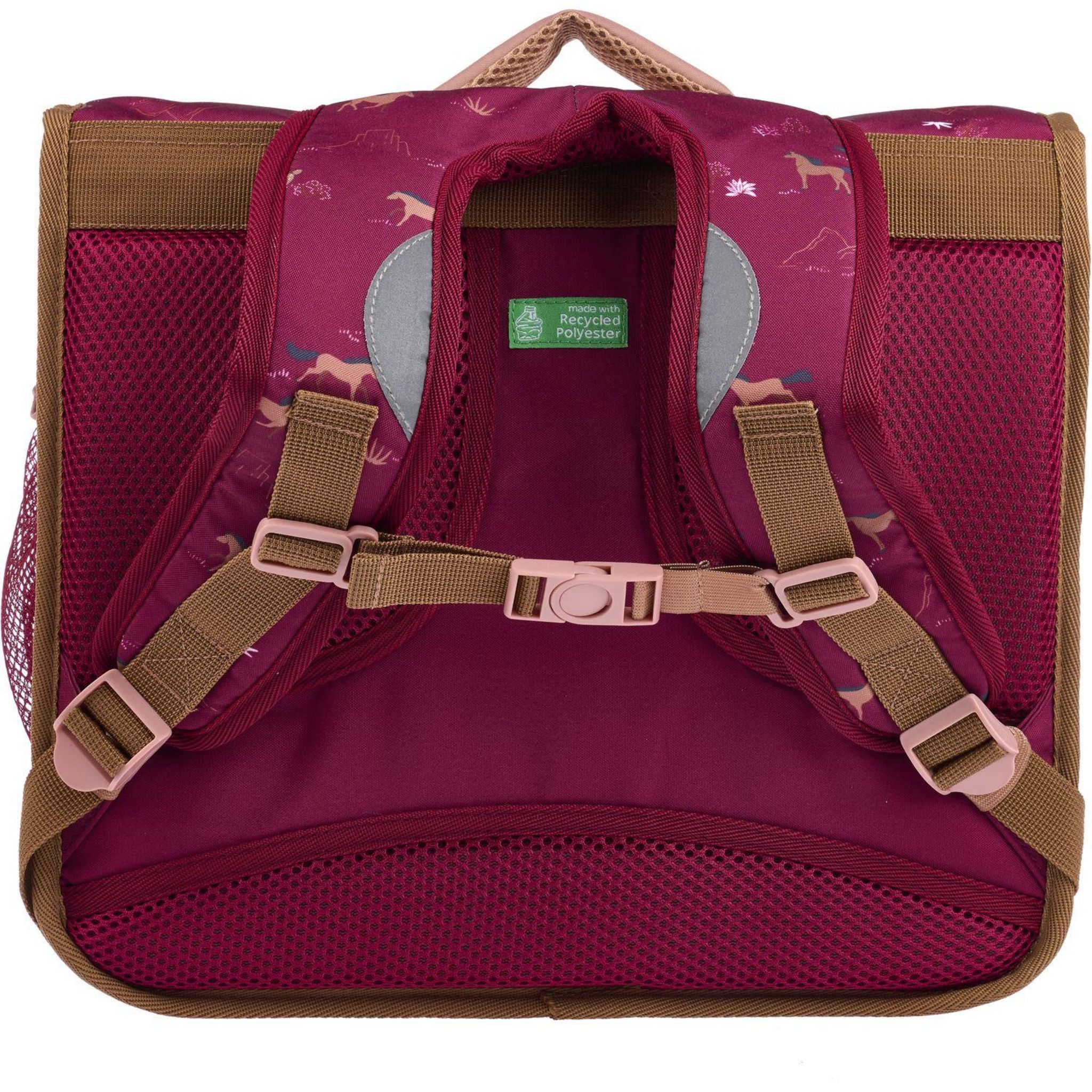 Voir la diapositive 4 : AUCHAN Cartable Modern 36cm Western