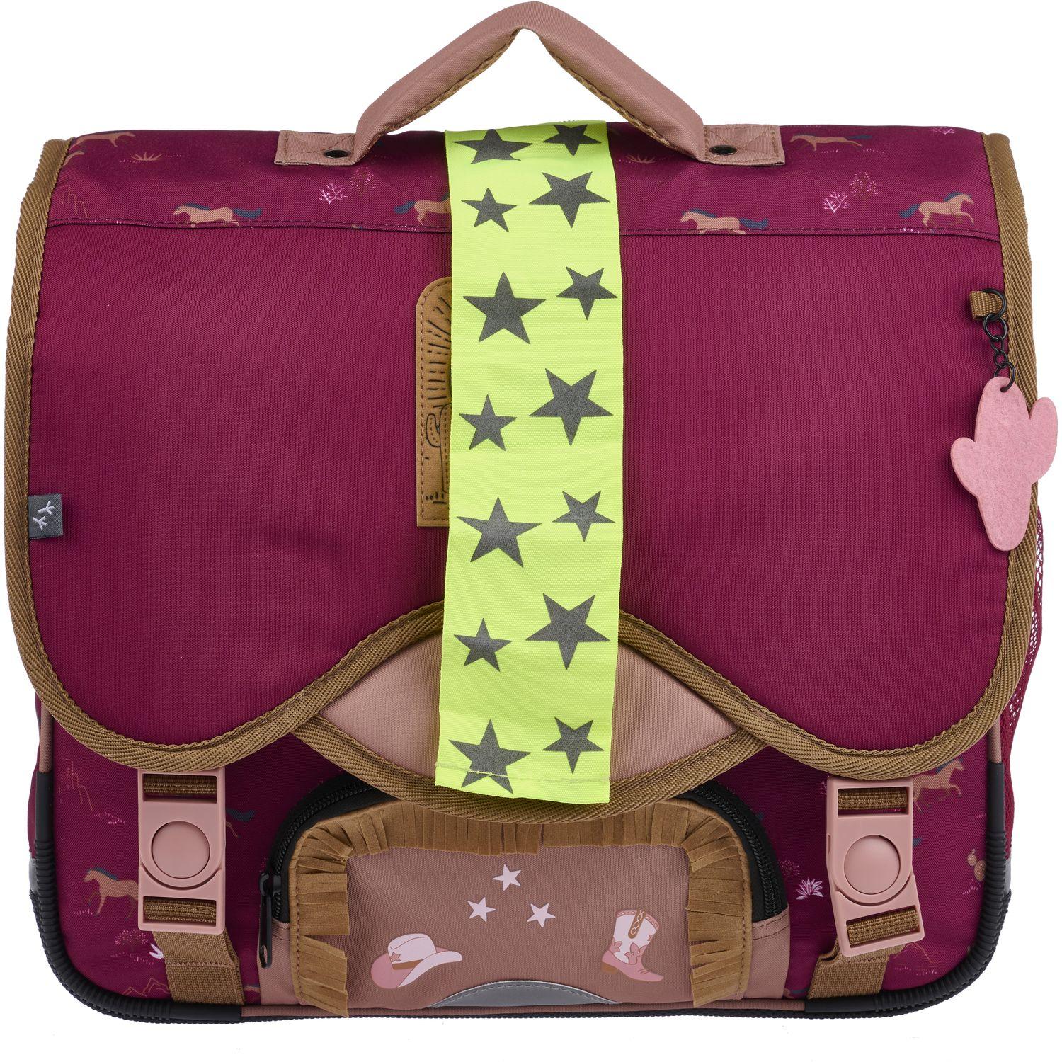 Voir la diapositive 7 : AUCHAN Cartable Modern 36cm Western