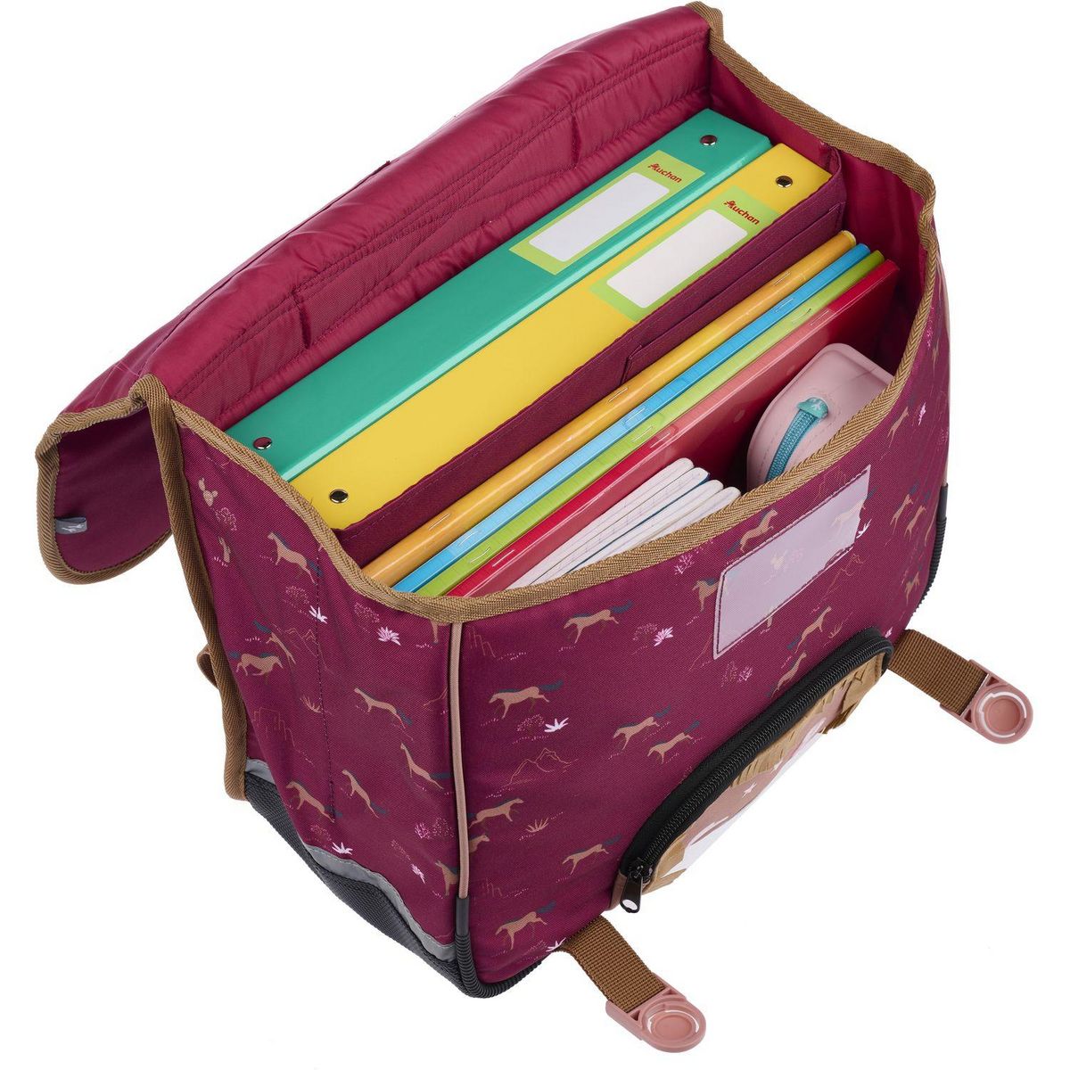 AUCHAN Cartable Modern 36cm Western