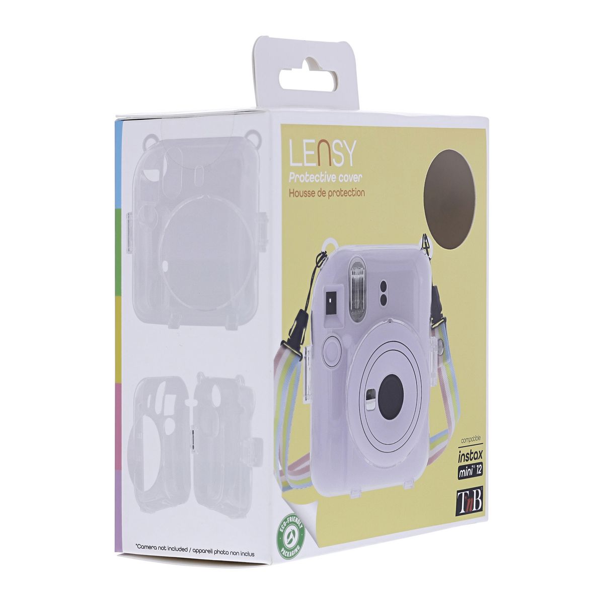TNB Housse de transport pour InstaxMini 12 - Transparente