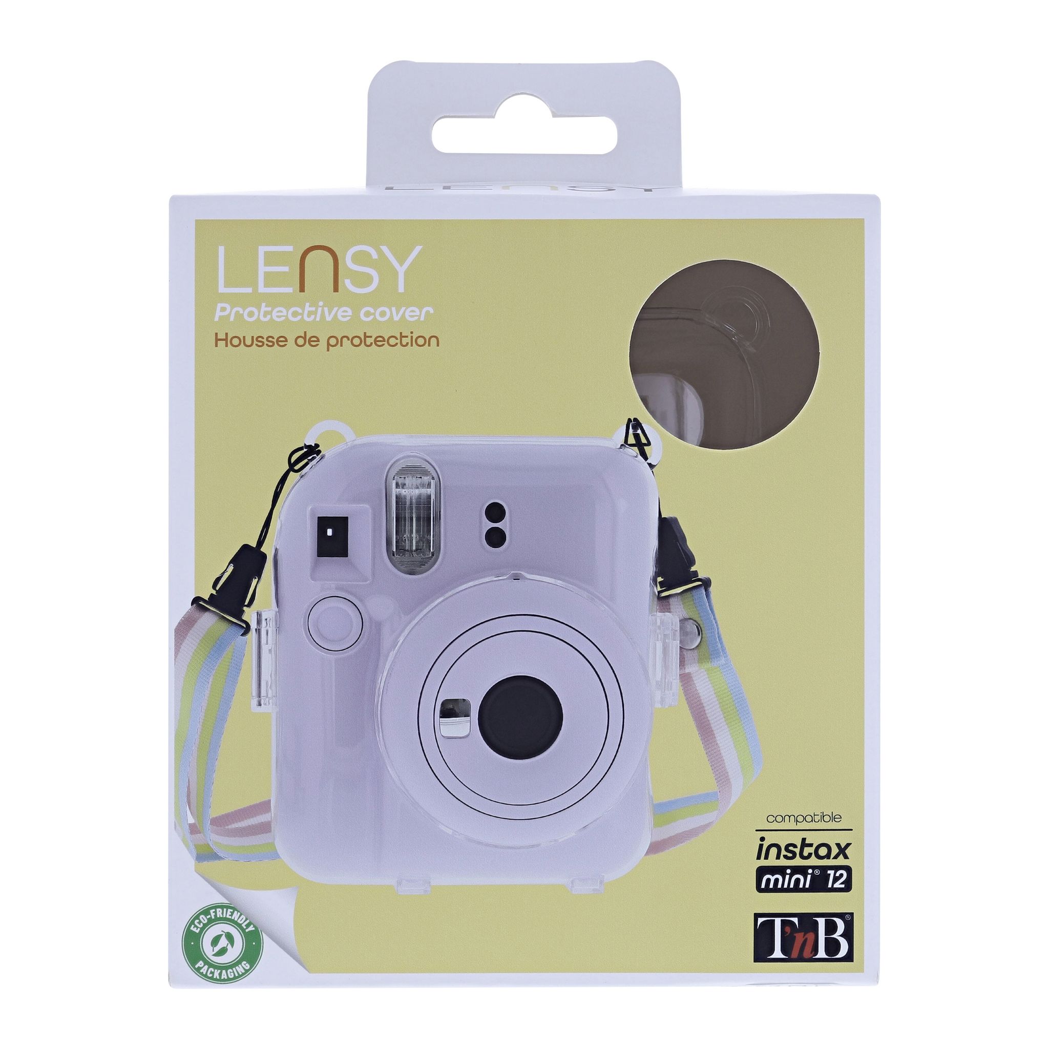 Voir la diapositive 7 : TNB Housse de transport pour InstaxMini 12 - Transparente