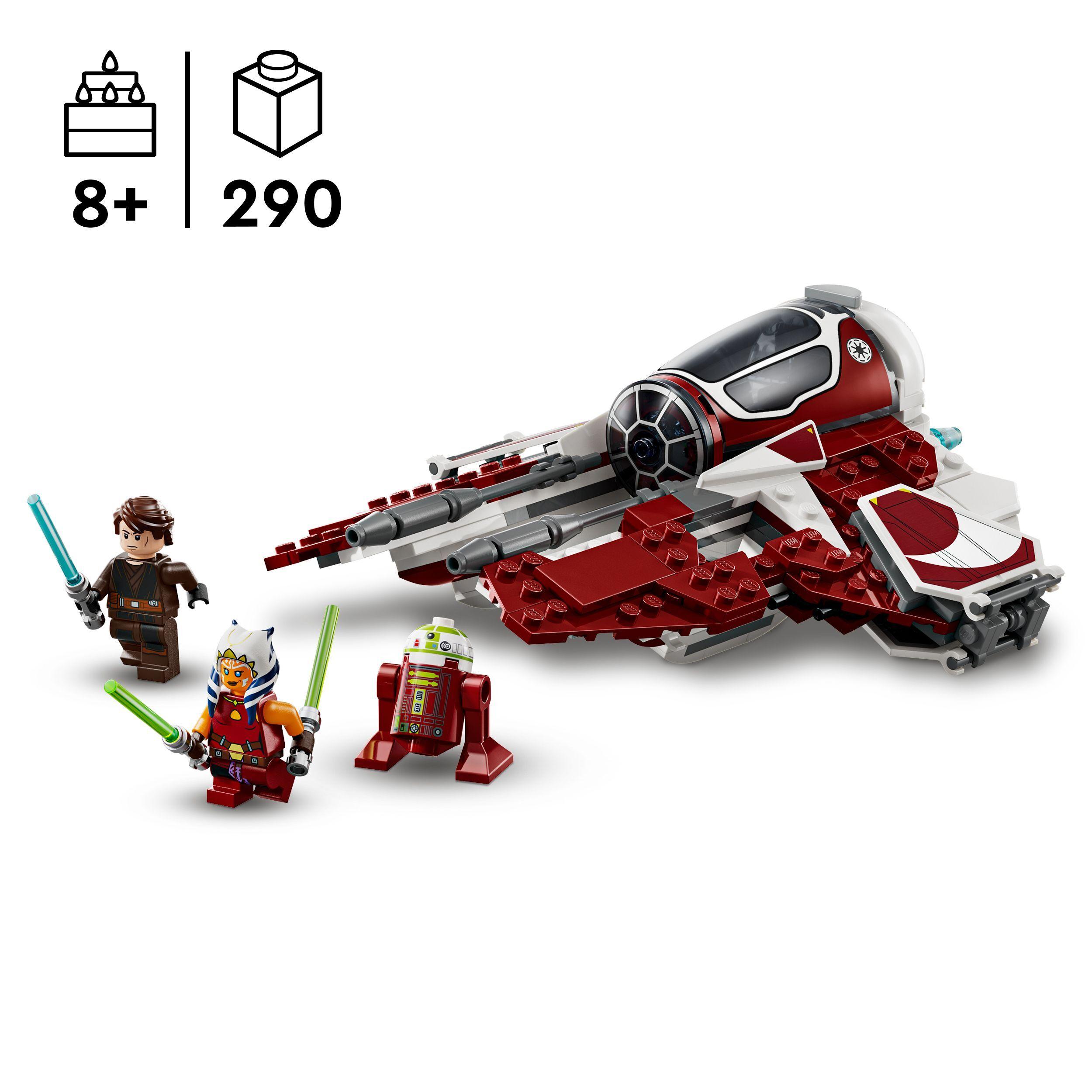 Voir la diapositive 3 : LEGO LEGO Star Wars : The Clone Wars 75401 Le Jedi Interceptor d’Ahsoka - Jeu de construction