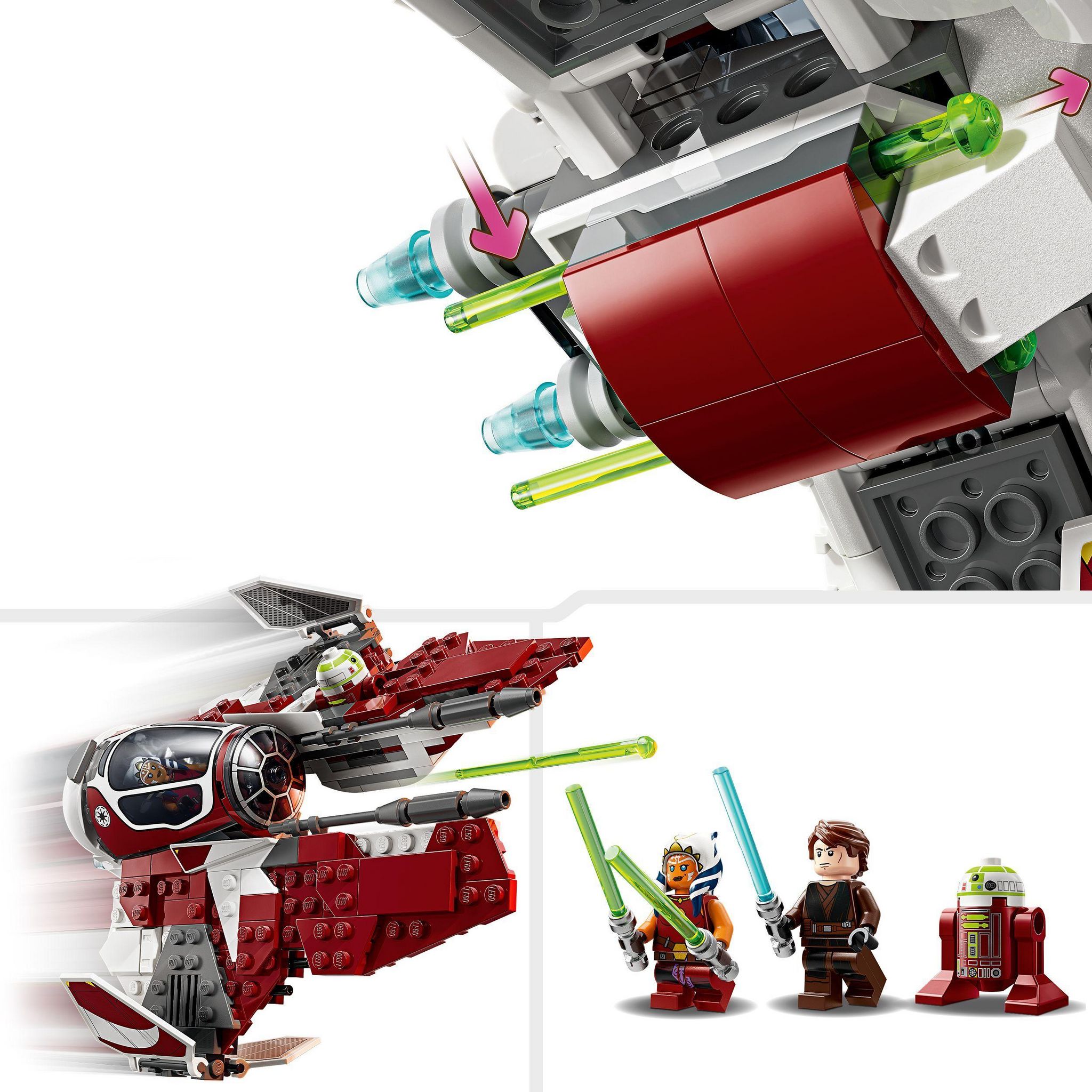 Voir la diapositive 5 : LEGO Star Wars 75401 - Le Jedi Interceptor d'Ahsoka