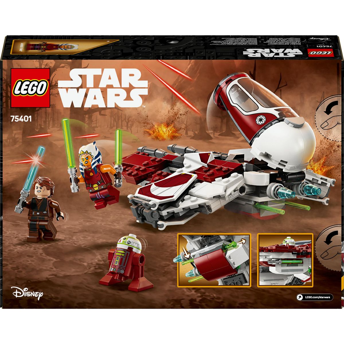 LEGO Star Wars 75401 - Le Jedi Interceptor d'Ahsoka