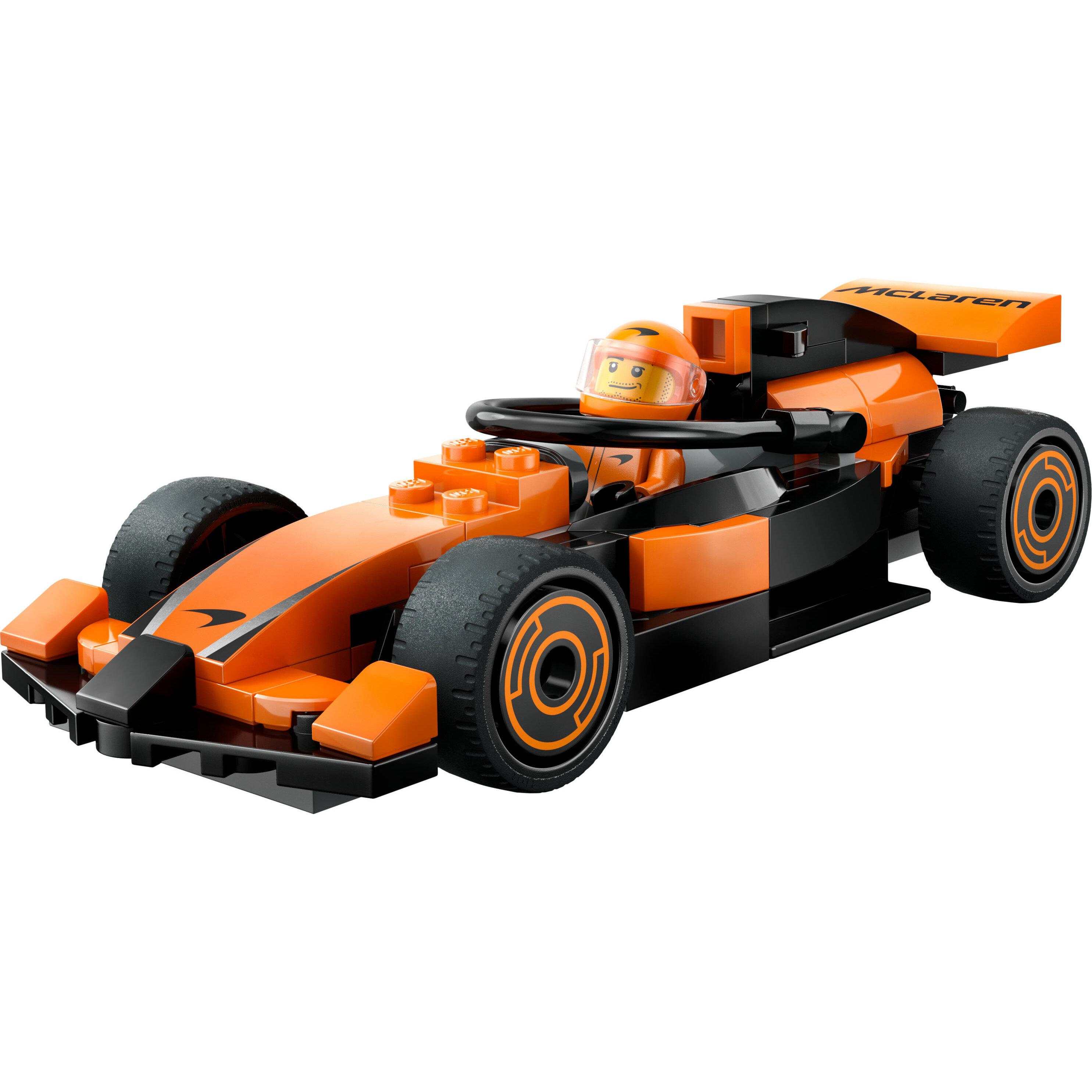 Voir la diapositive 2 : LEGO LEGO City 60442 Voiture de course McLaren avec pilote de F1 - Jouet pour garçon dès 6 ans