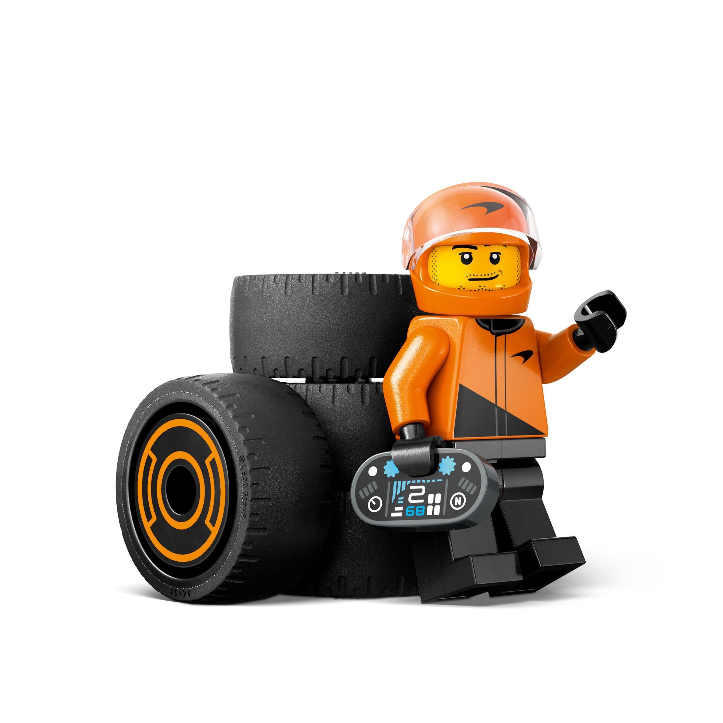 Voir la diapositive 5 : LEGO LEGO City 60442 Voiture de course McLaren avec pilote de F1 - Jouet pour garçon dès 6 ans
