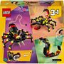 Voir la diapositive 8 : LEGO Creator 31159 - Animaux Sauvages : L'araignée Surprenante