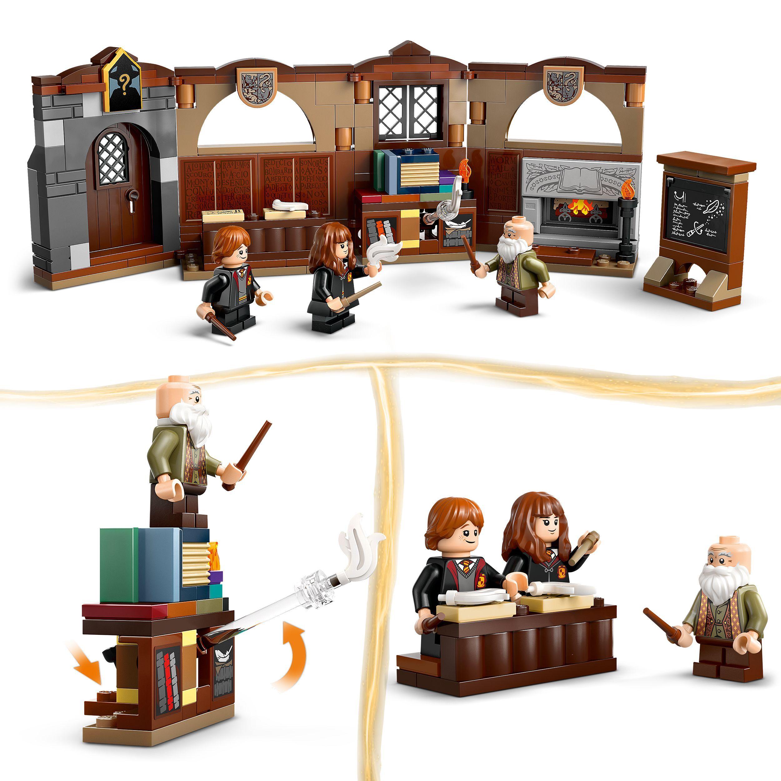 Voir la diapositive 4 : LEGO Harry Potter 76442 Le château de Poudlard : le cours de sortilèges - Jouet collector