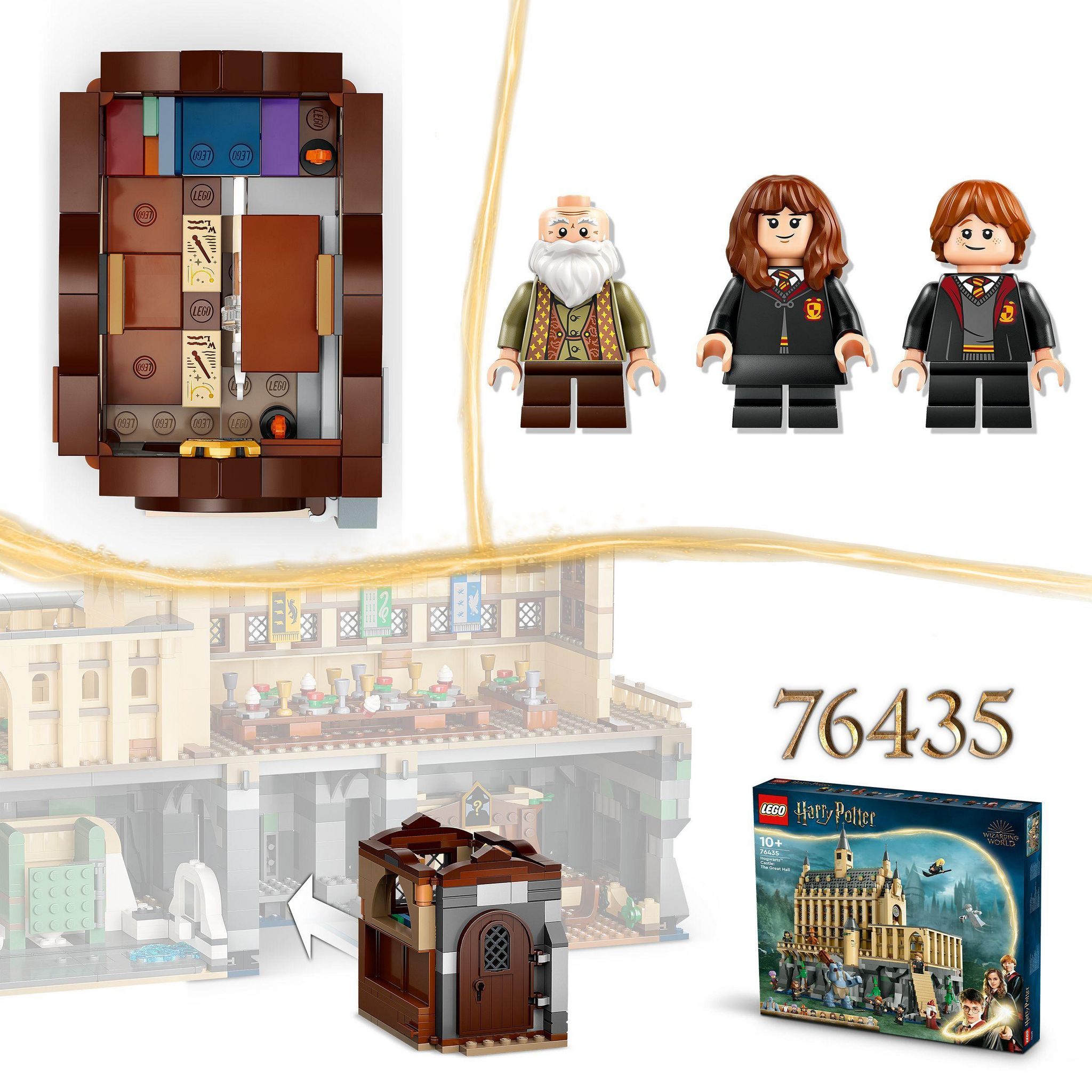 Voir la diapositive 5 : LEGO Harry Potter 76442 - Le château de Poudlard - la classe des sortilèges