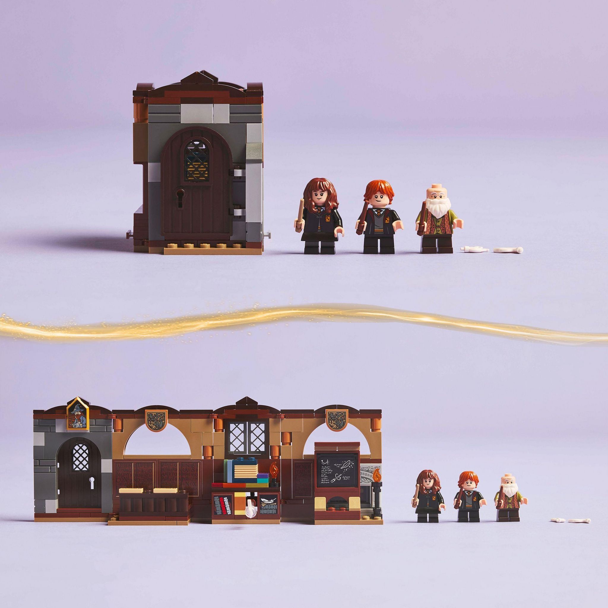 Voir la diapositive 6 : LEGO Harry Potter 76442 - Le château de Poudlard - la classe des sortilèges