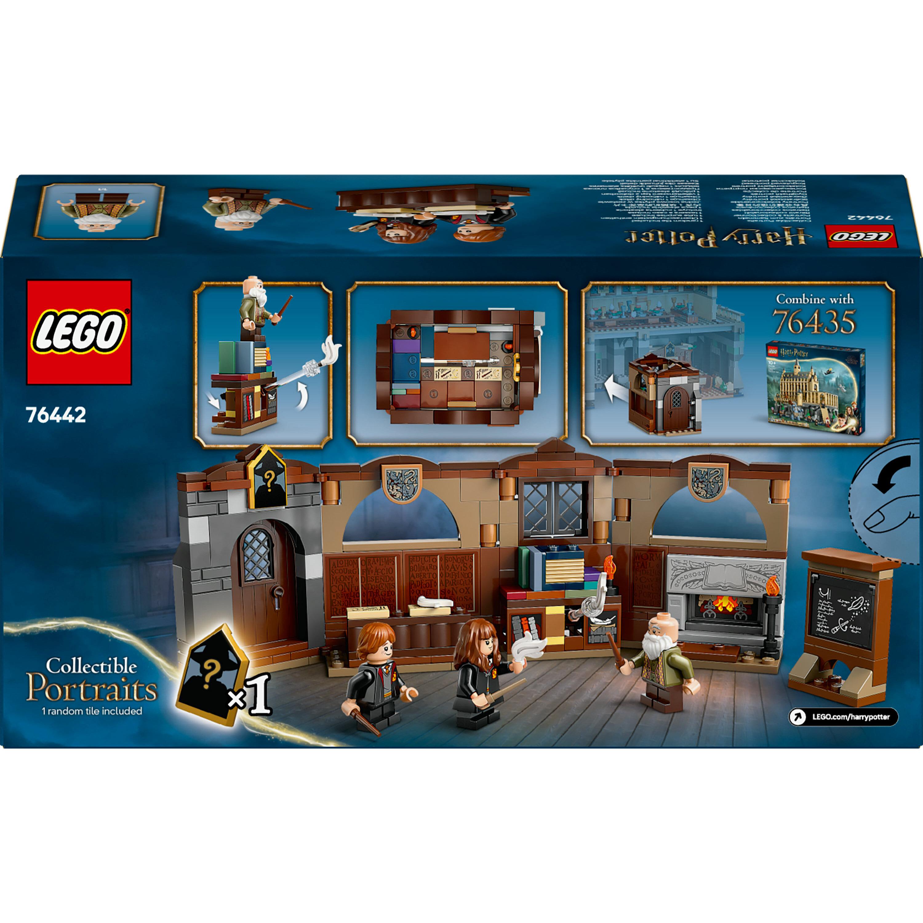 Voir la diapositive 8 : LEGO Harry Potter 76442 Le château de Poudlard : le cours de sortilèges - Jouet collector