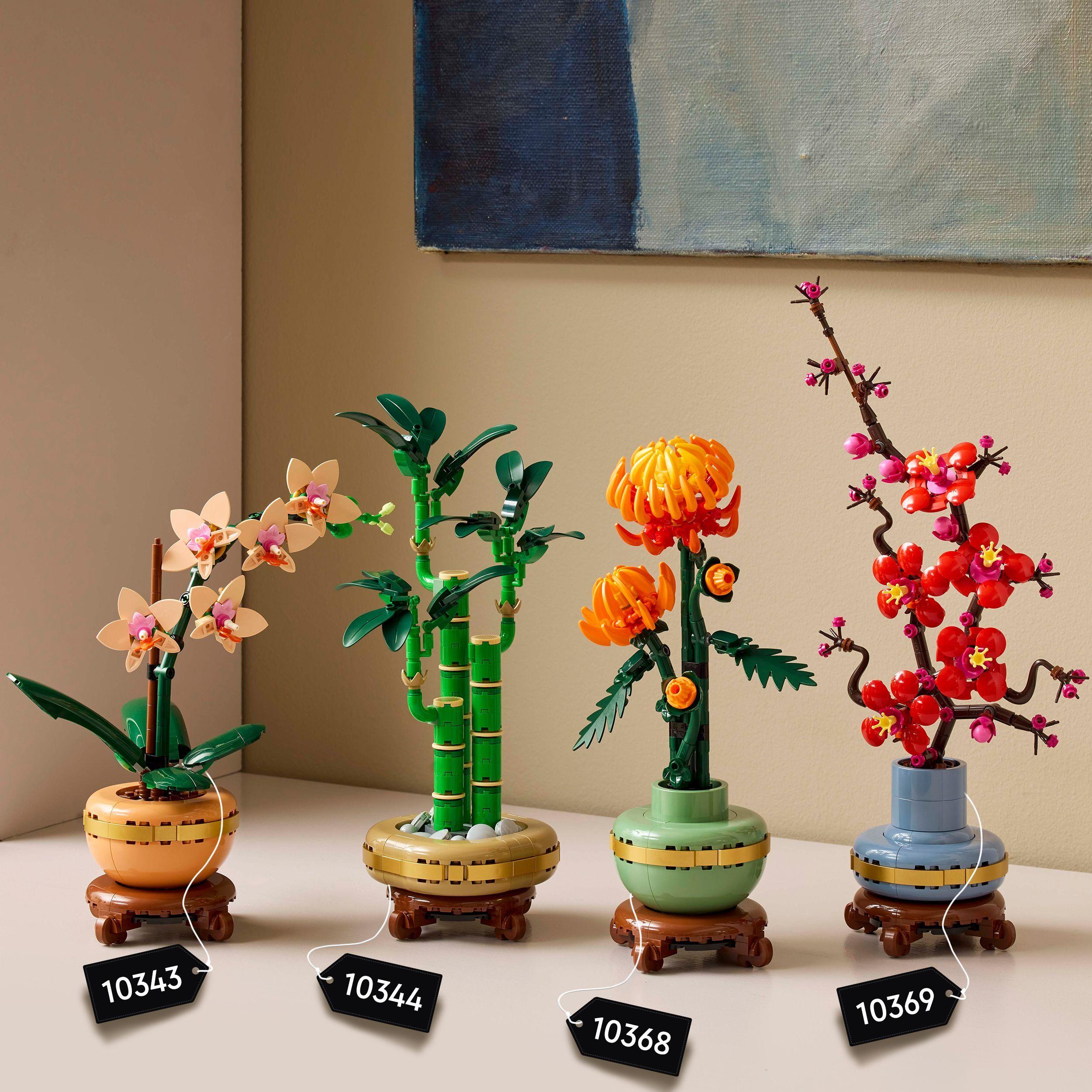 Voir la diapositive 6 : LEGO LEGO Botanicals 10343 L’Orchidée Miniature - Plante Artificielle - Idée Cadeau pour Femme