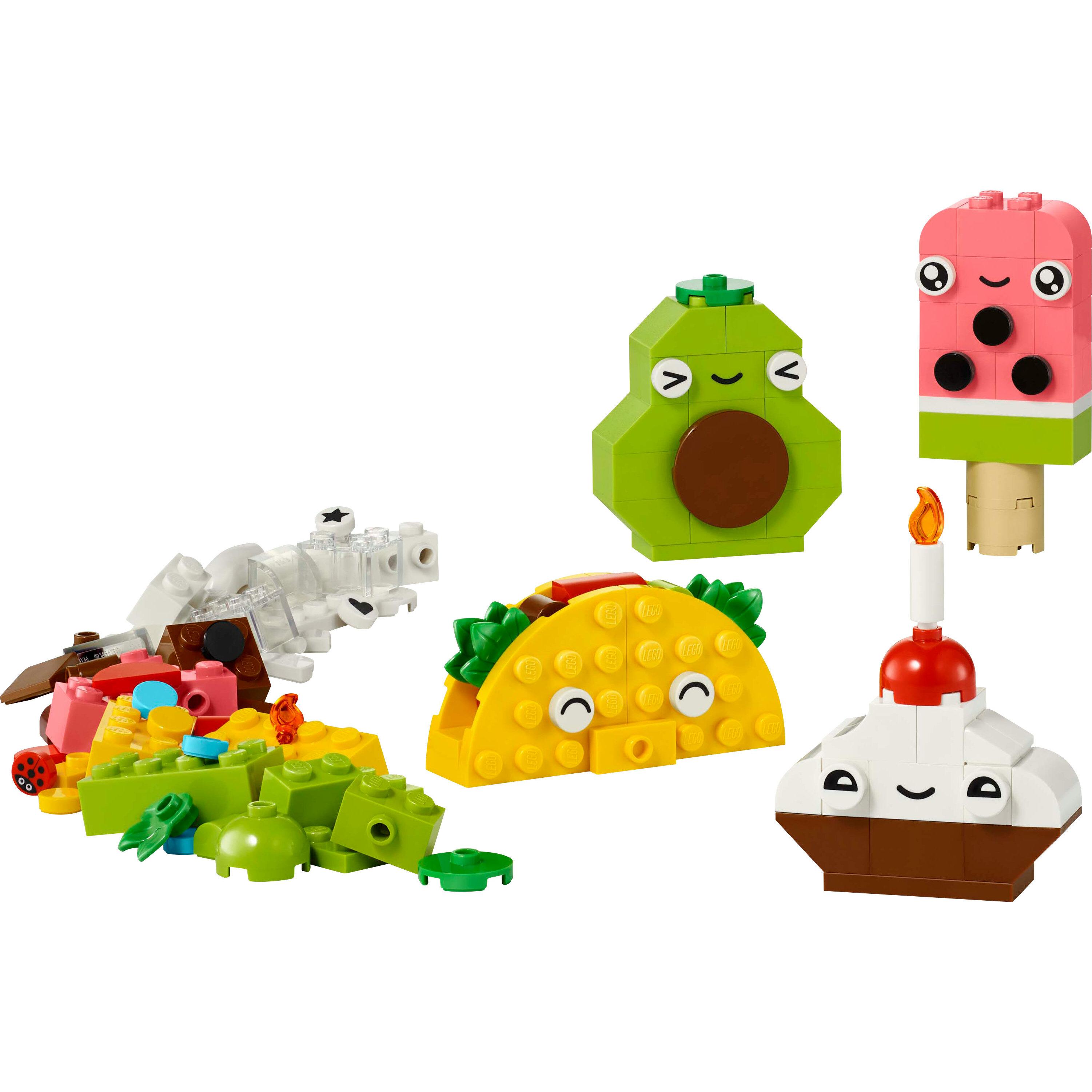 Voir la diapositive 2 : LEGO LEGO Classic 11039 Les aliments créatifs - Jouet de construction pour enfants dès 4 ans