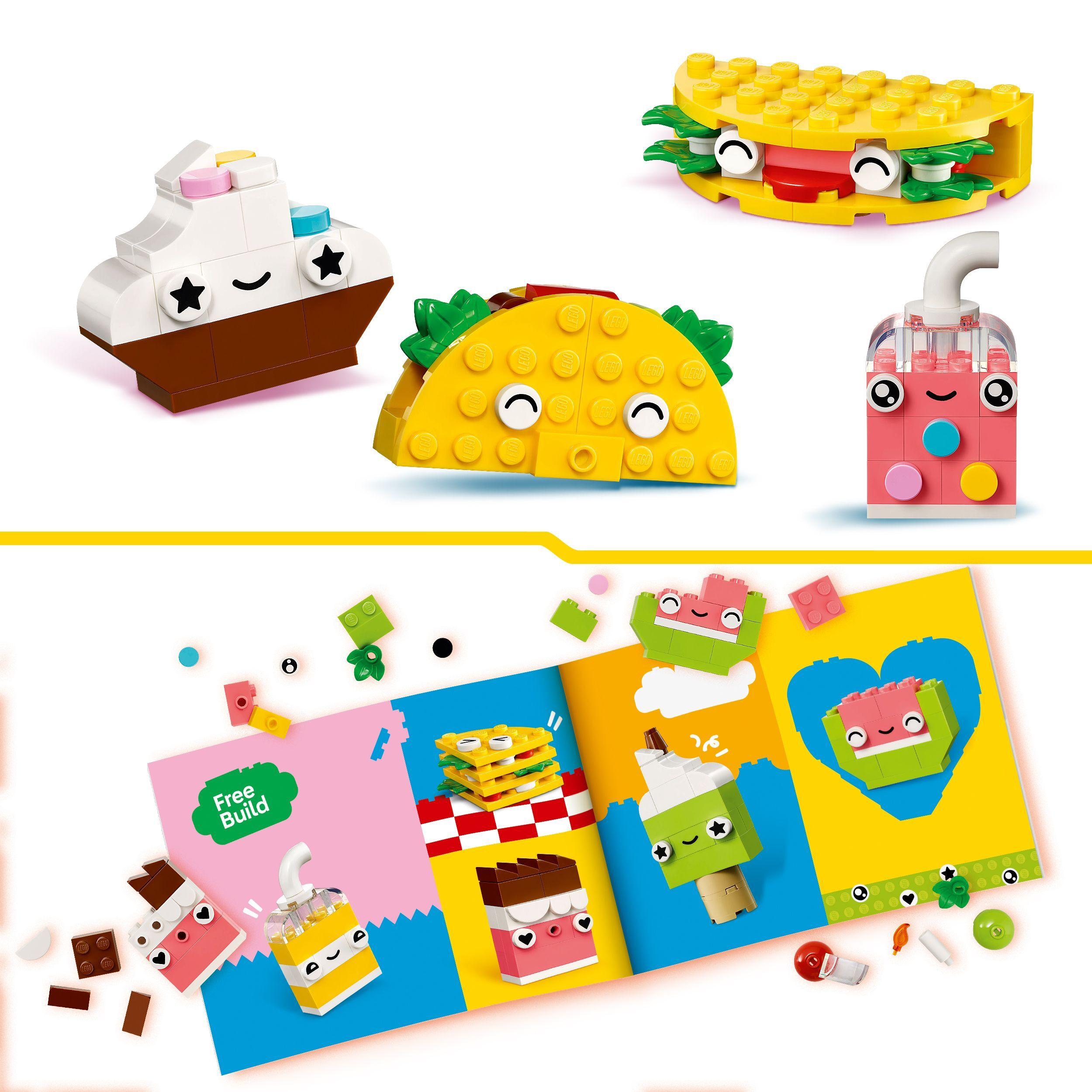 Voir la diapositive 5 : LEGO LEGO Classic 11039 Les aliments créatifs - Jouet de construction pour enfants dès 4 ans