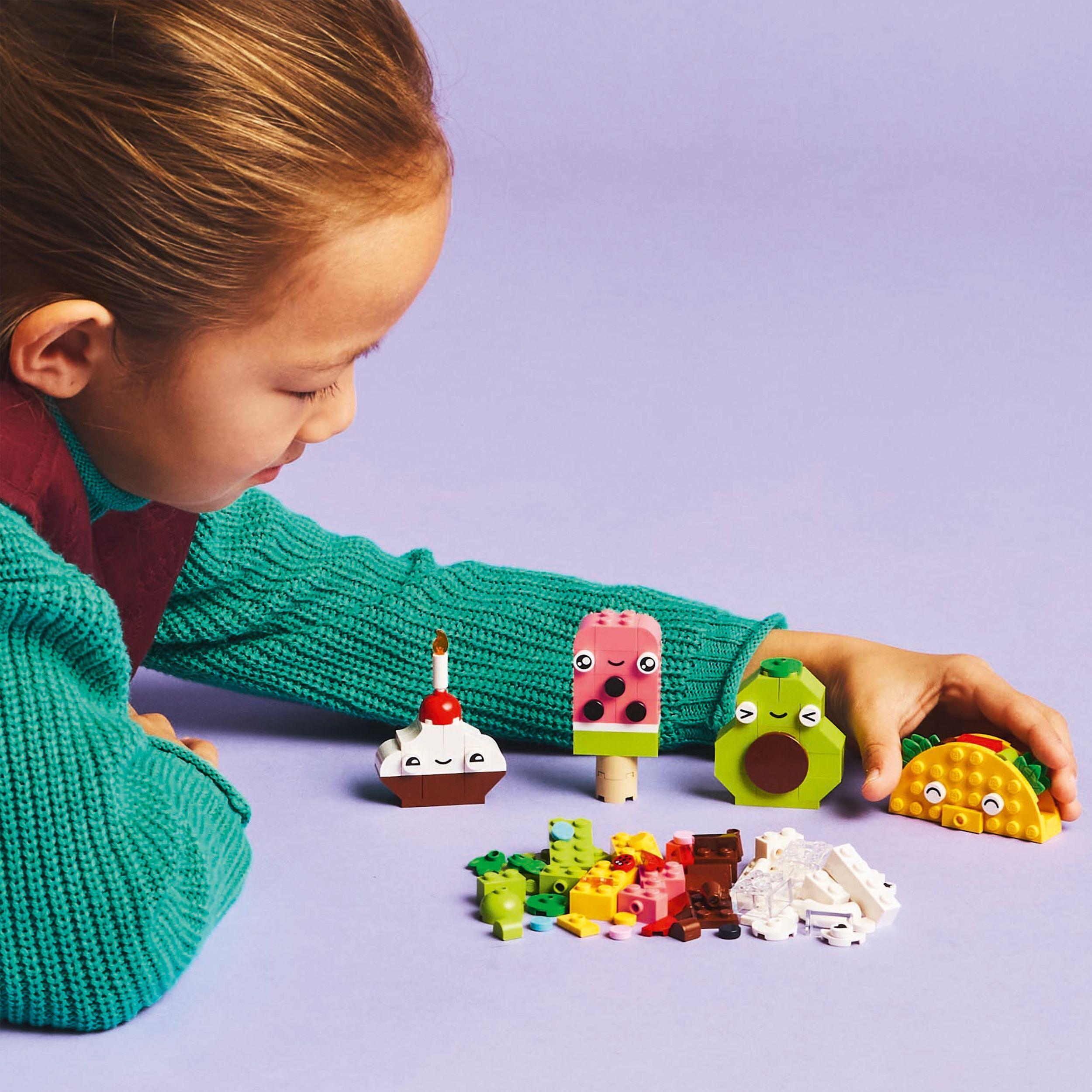 Voir la diapositive 6 : LEGO LEGO Classic 11039 Les aliments créatifs - Jouet de construction pour enfants dès 4 ans