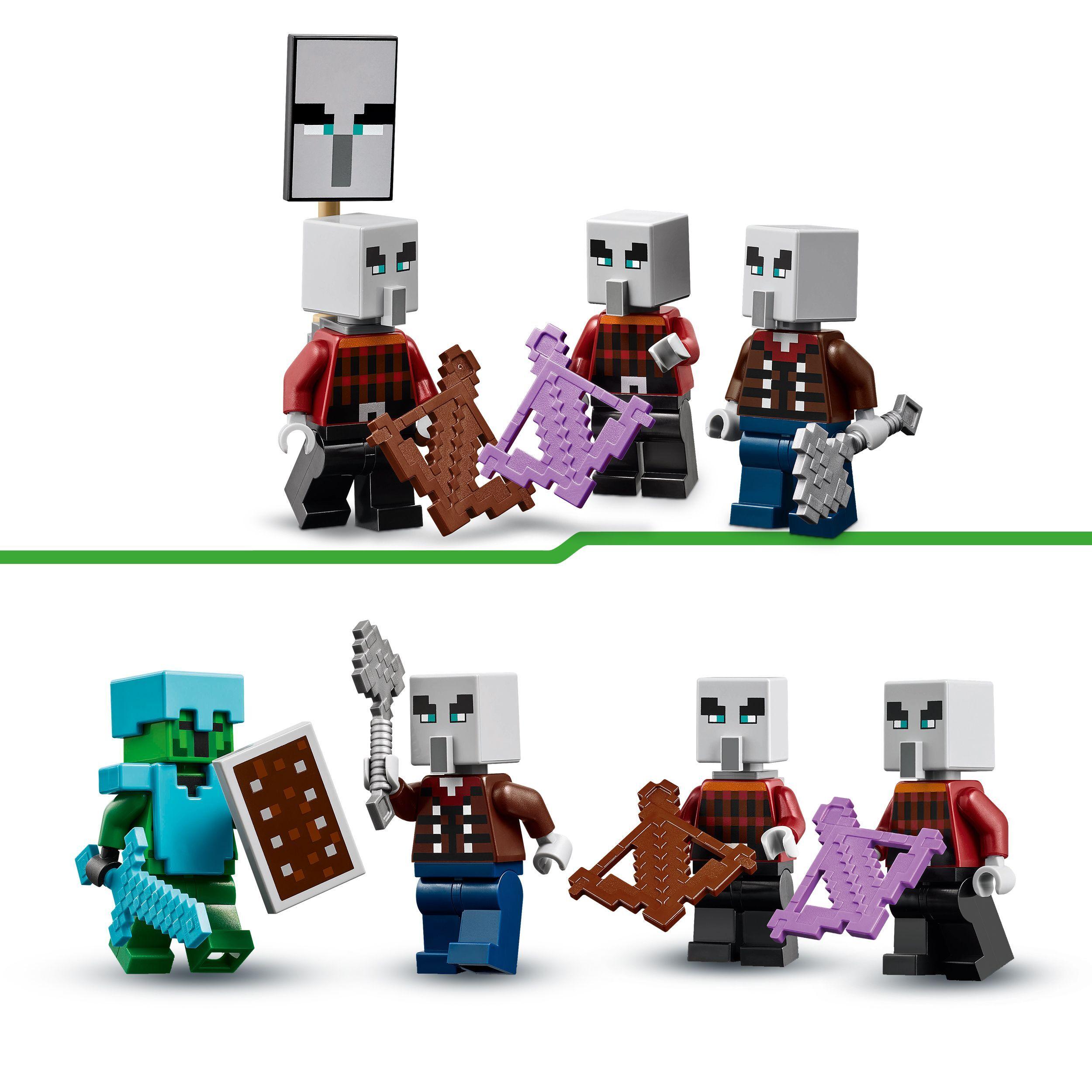 Voir la diapositive 5 : LEGO LEGO Minecraft 21267 La patrouille d’Illageois du désert - Jeu de construction dès 7 ans
