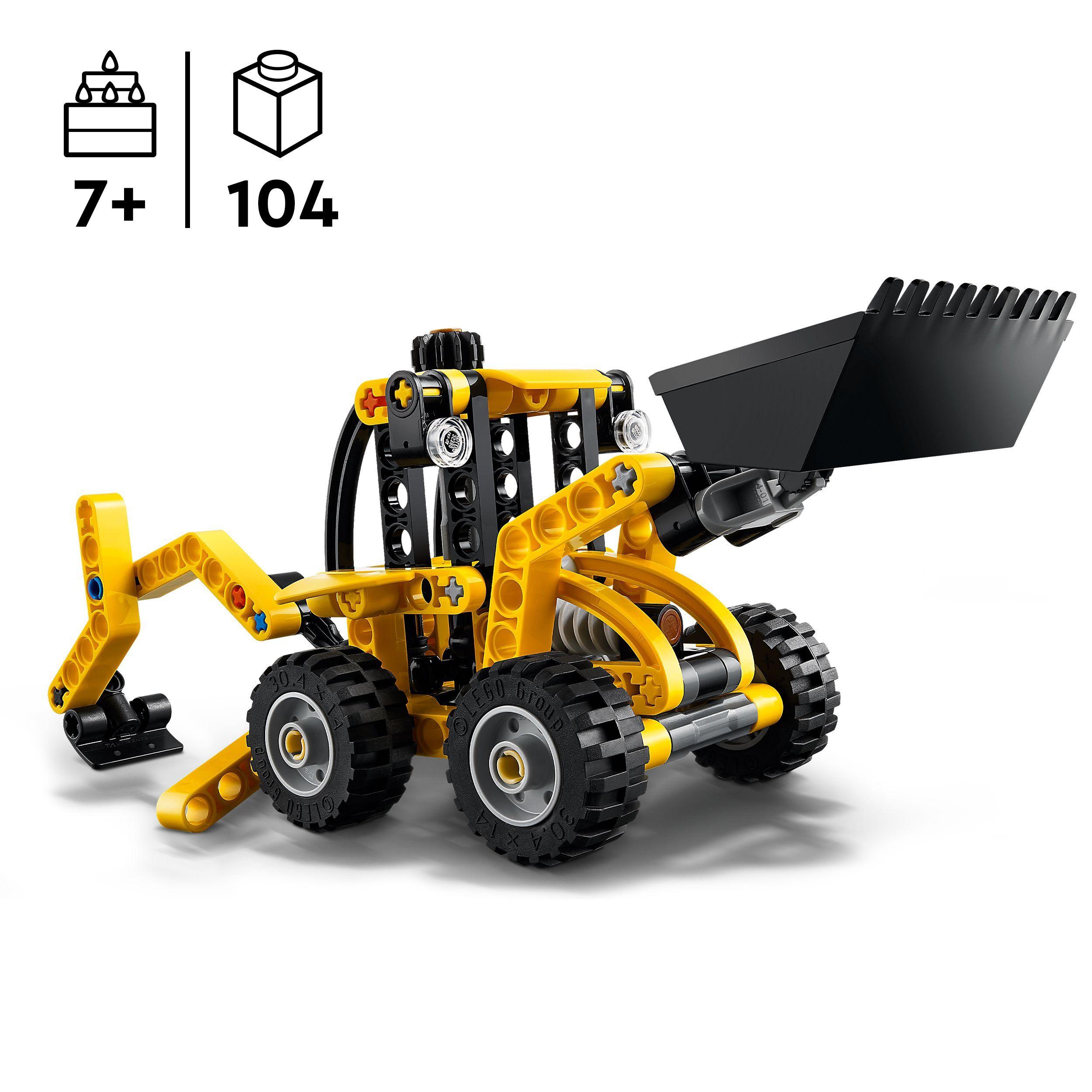 Voir la diapositive 3 : LEGO LEGO Technic 42197 Le tractopelle - Jeu de construction et cadeau pour garçon dès 7 ans