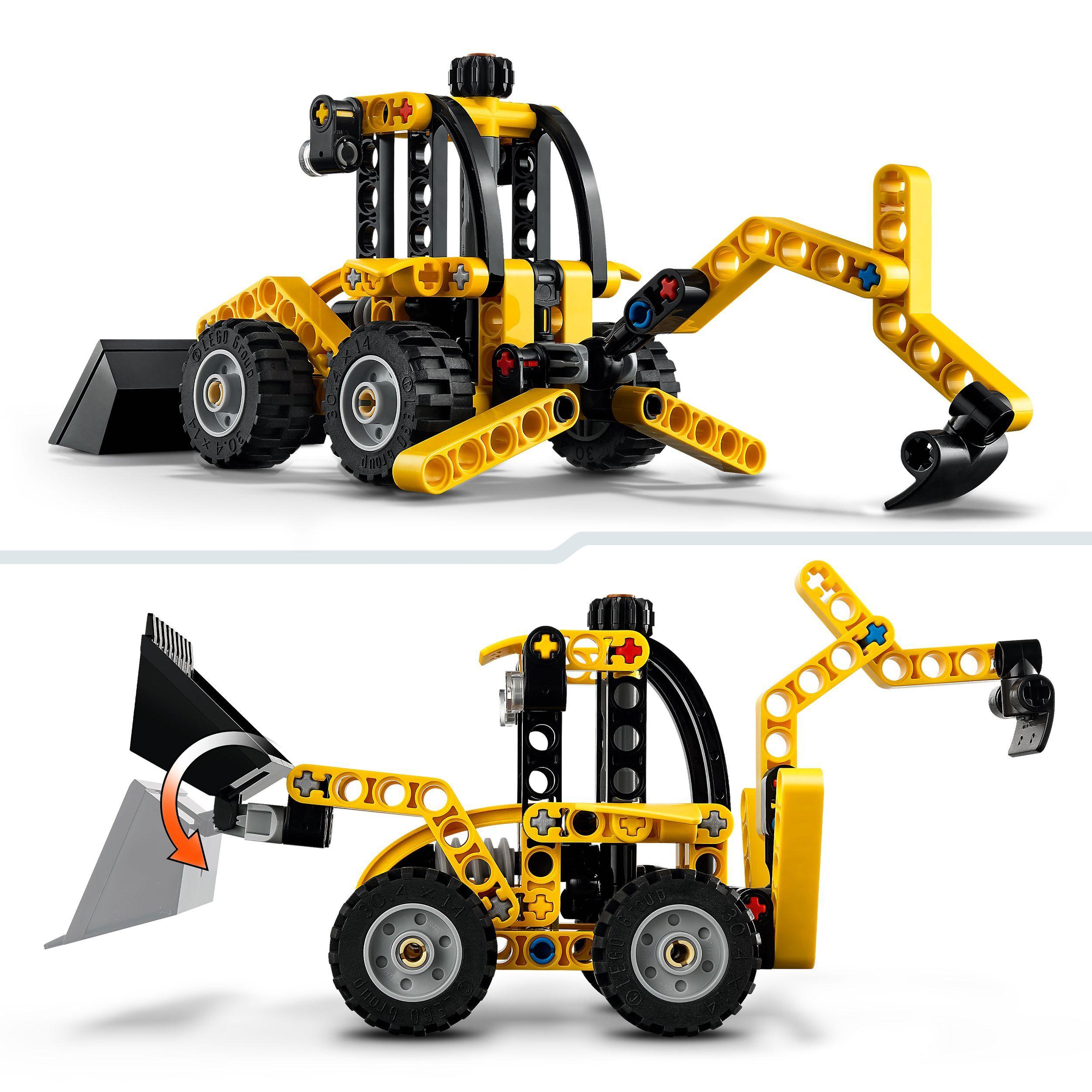 Voir la diapositive 4 : LEGO LEGO Technic 42197 Le tractopelle - Jeu de construction et cadeau pour garçon dès 7 ans