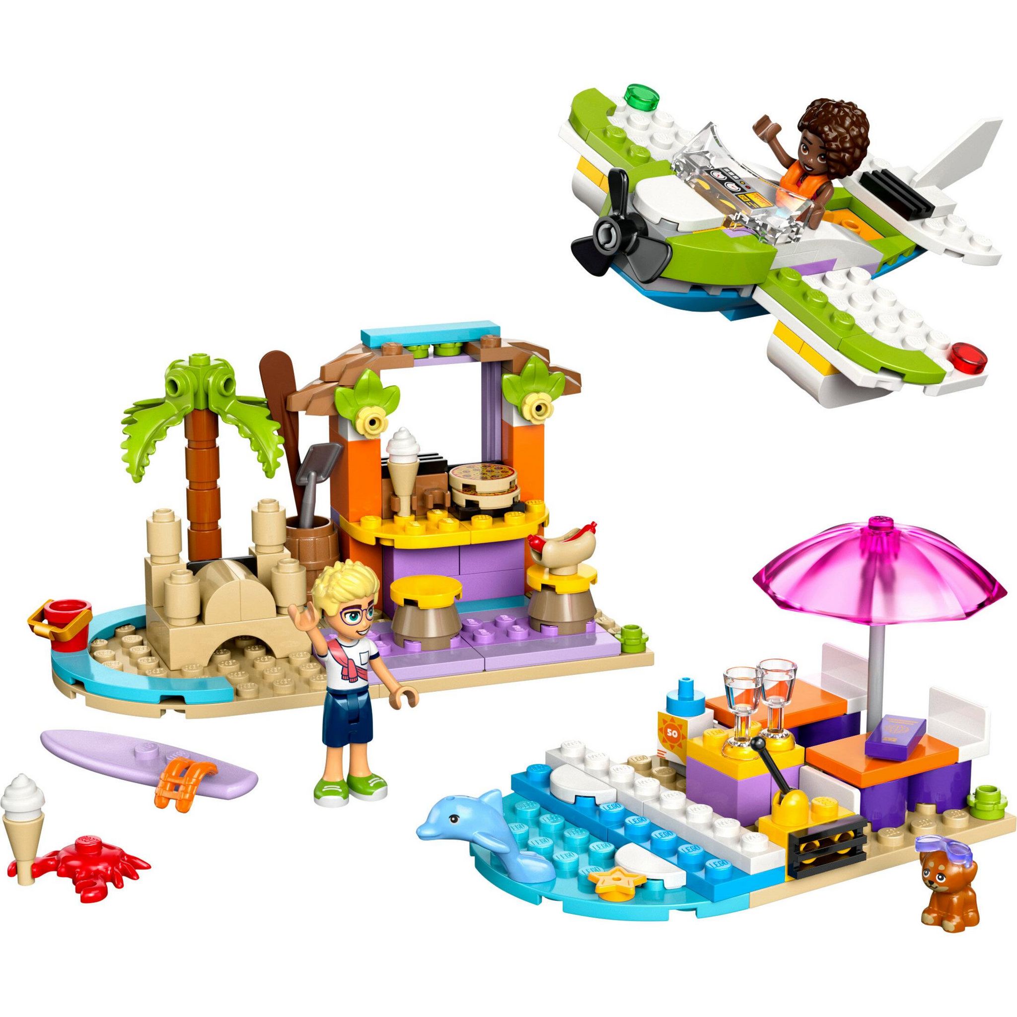 Voir la diapositive 2 : LEGO Friends 42672 - La Valise Créative  de plage