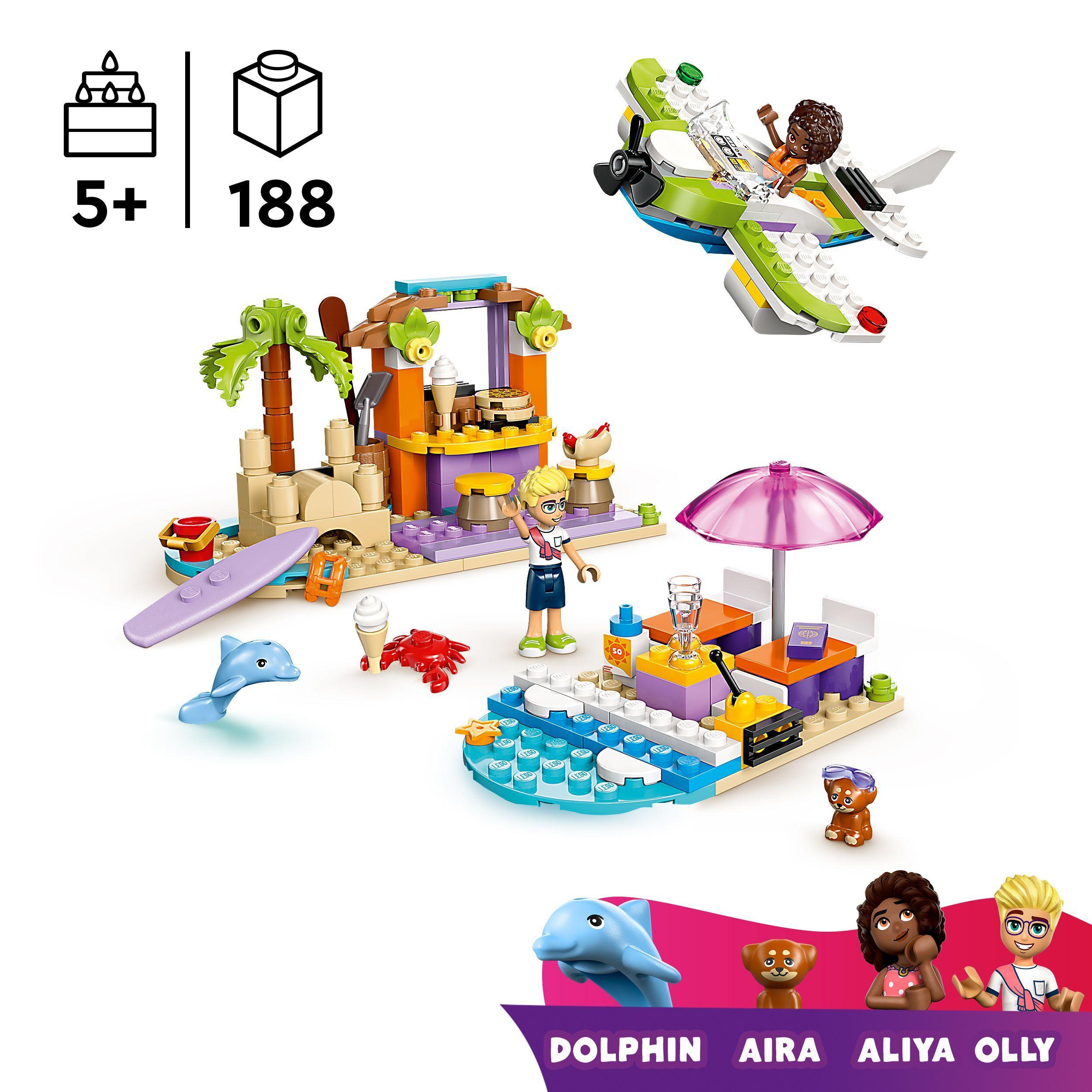 Voir la diapositive 3 : LEGO Friends 42672 - La Valise Créative  de plage
