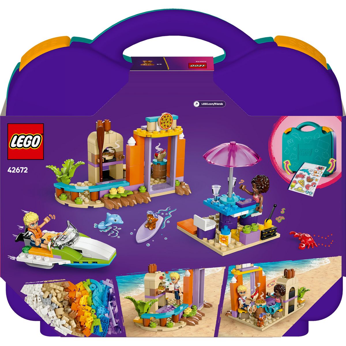 LEGO Friends 42672 - La Valise Créative  de plage
