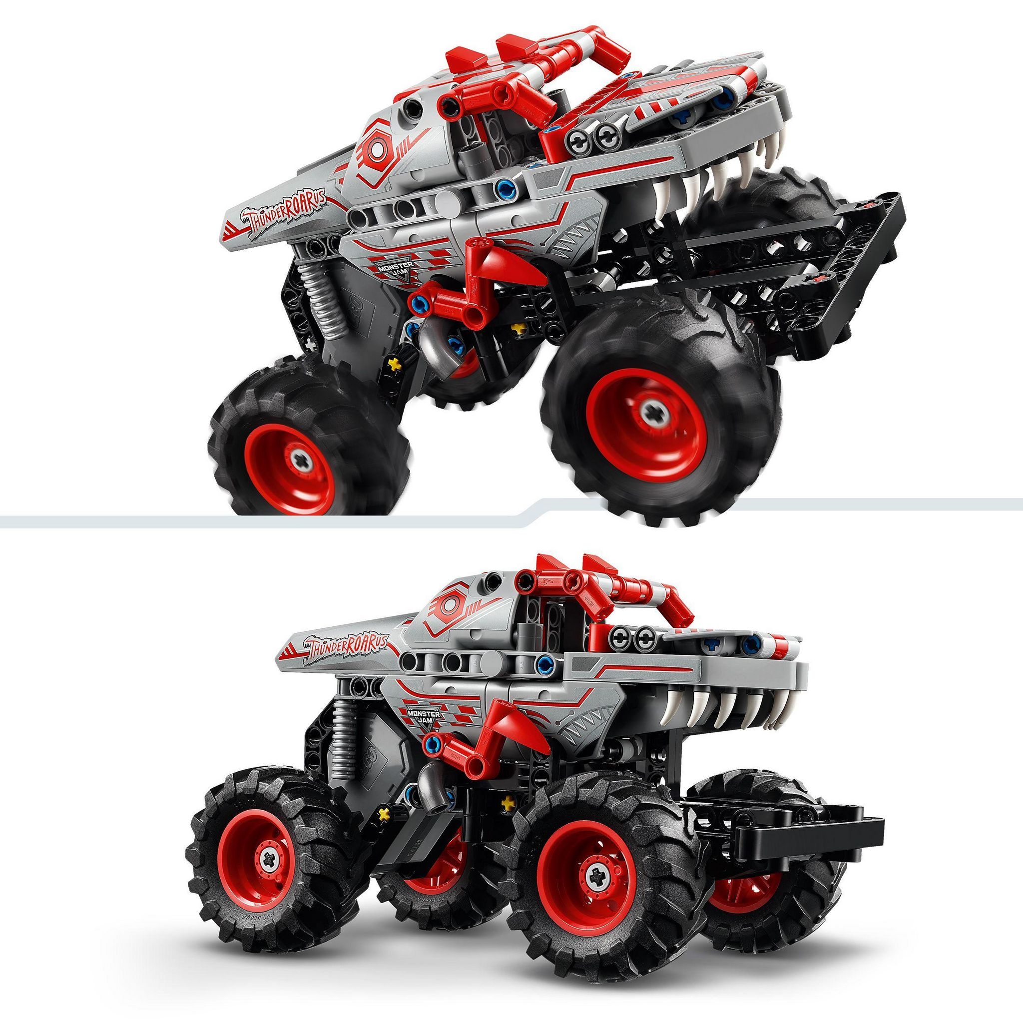 Voir la diapositive 4 : LEGO Technic 42200 - Monster Jam Thunderroarus à rétrofriction