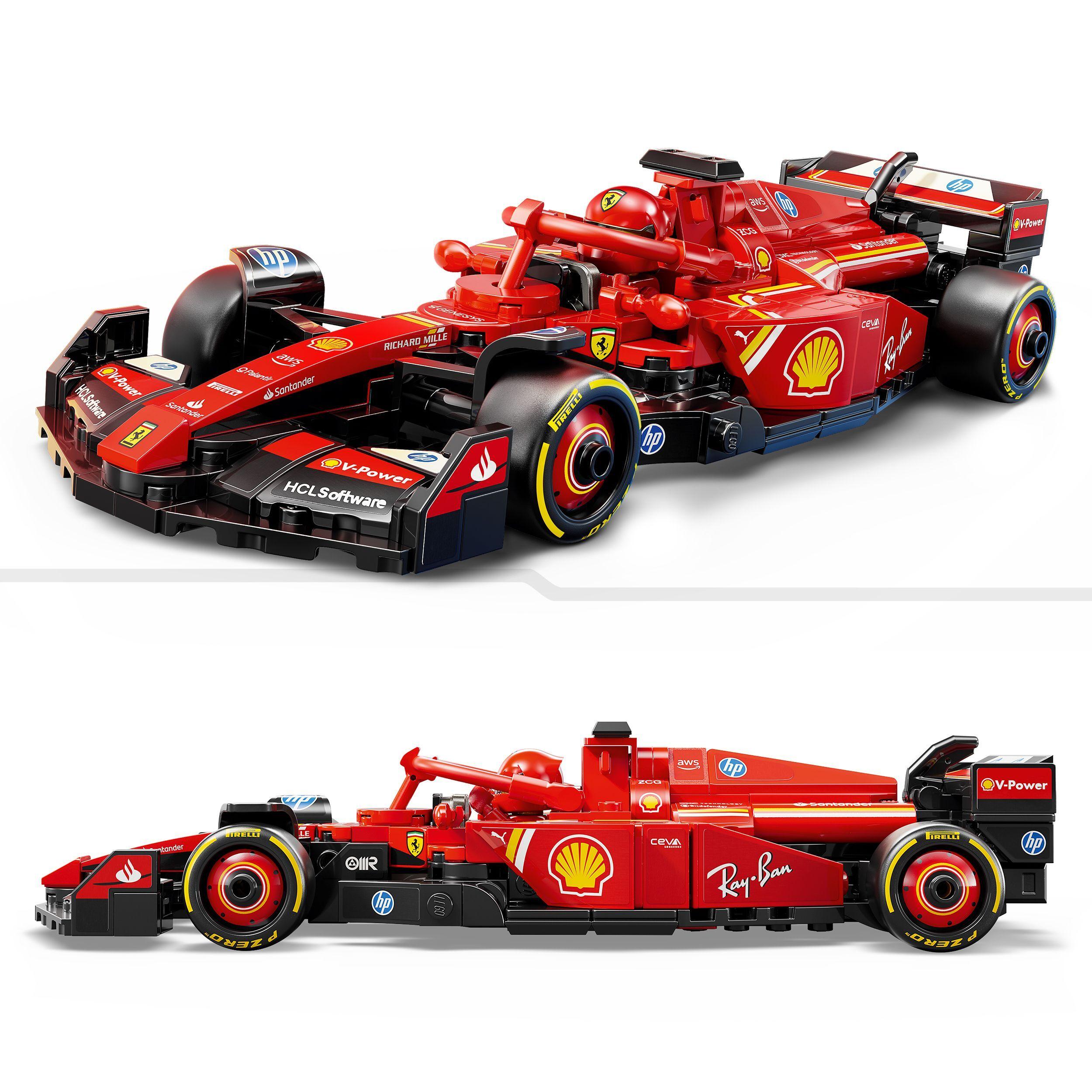 Voir la diapositive 4 : LEGO Speed Champions 77242 Voiture F1 Ferrari SF-24 - Jeu de construction dès 10 ans