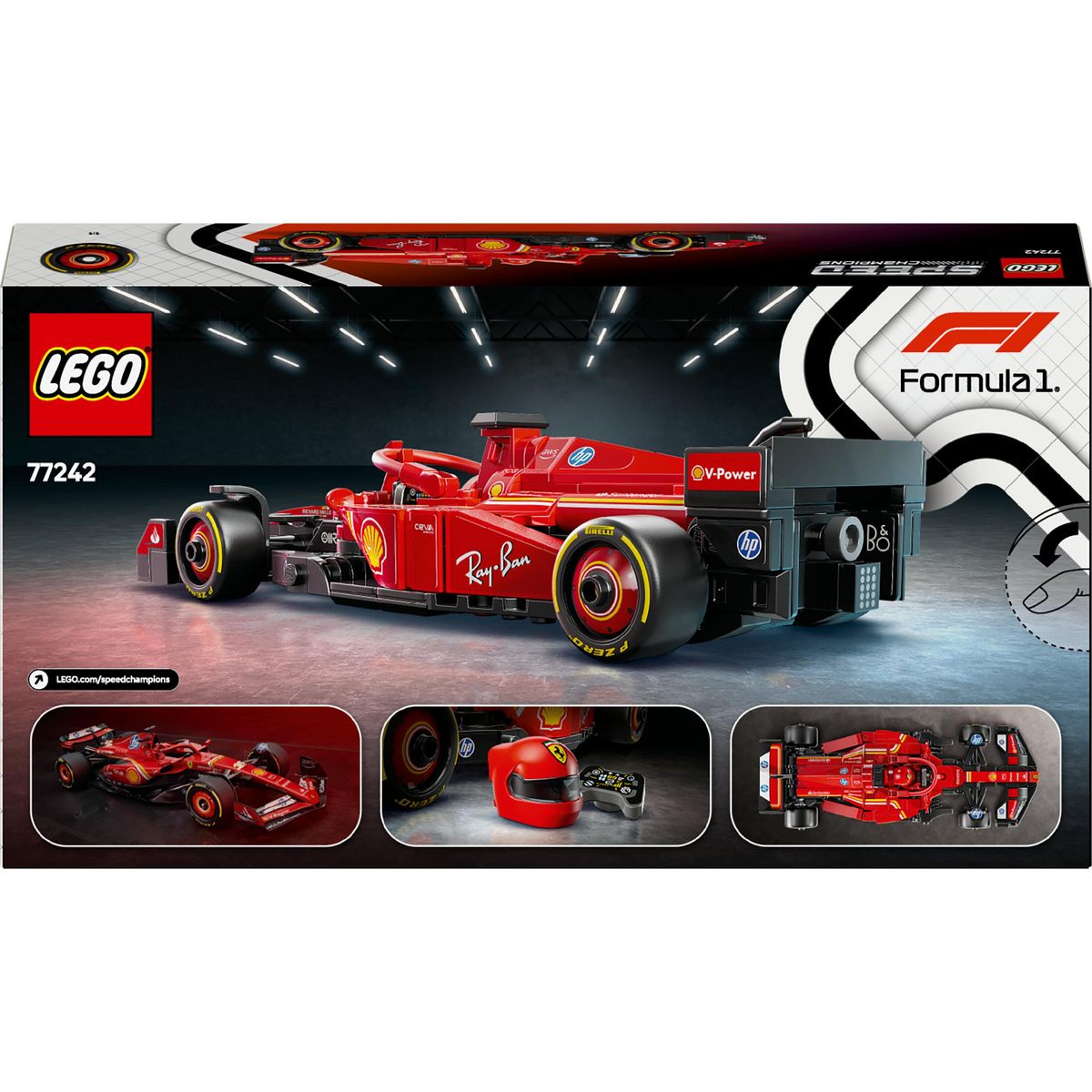 LEGO Speed Champions 77242 - Voiture F1 Ferrari SF-24