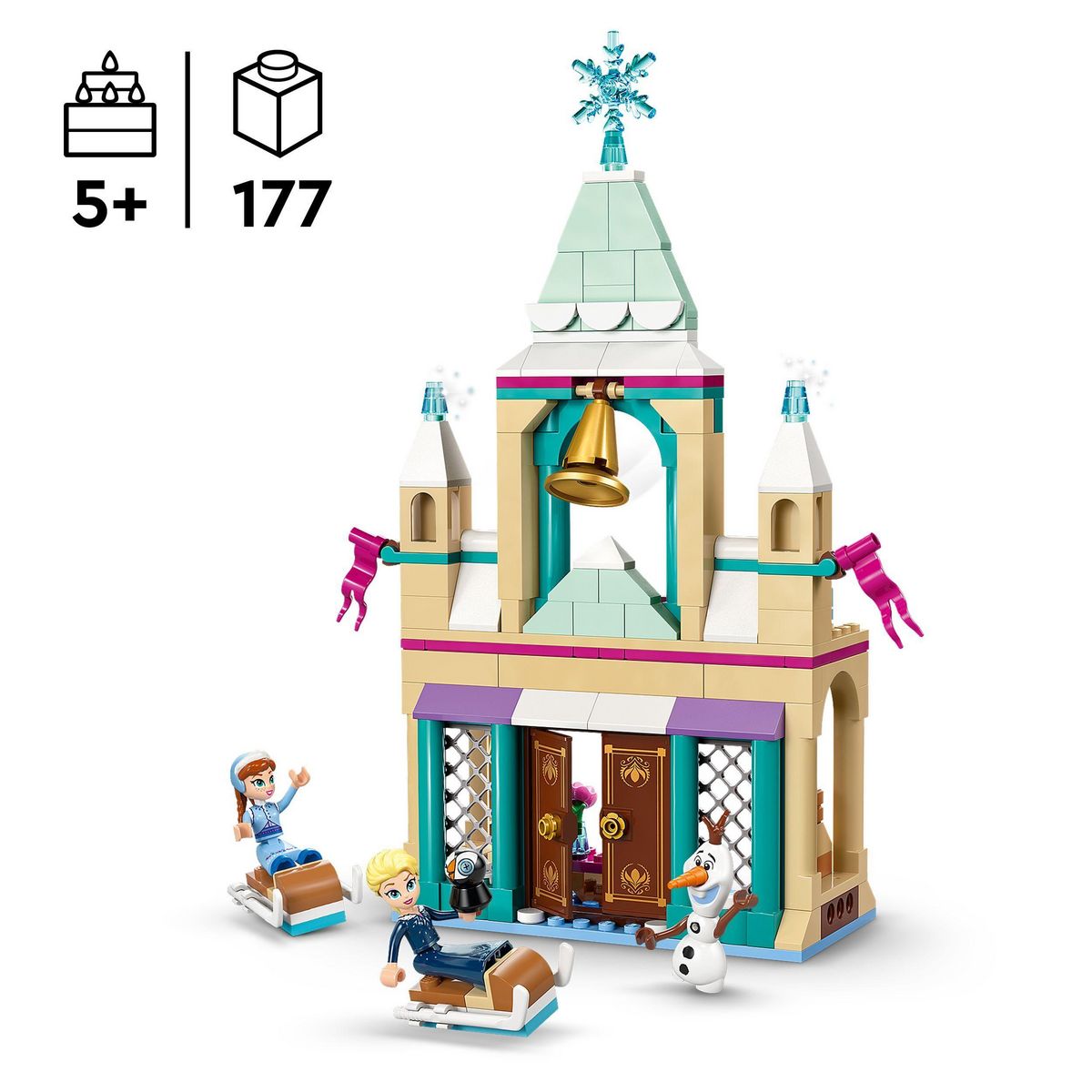 LEGO Disney 43265 - Le Château de glace d'Arendelle