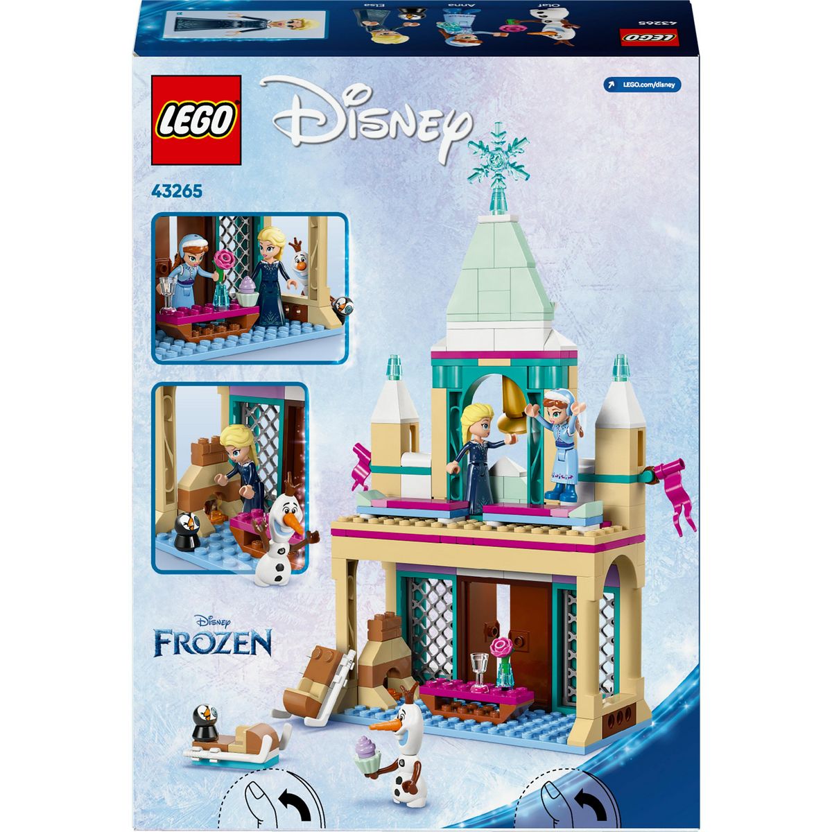 LEGO Disney 43265 - Le Château de glace d'Arendelle