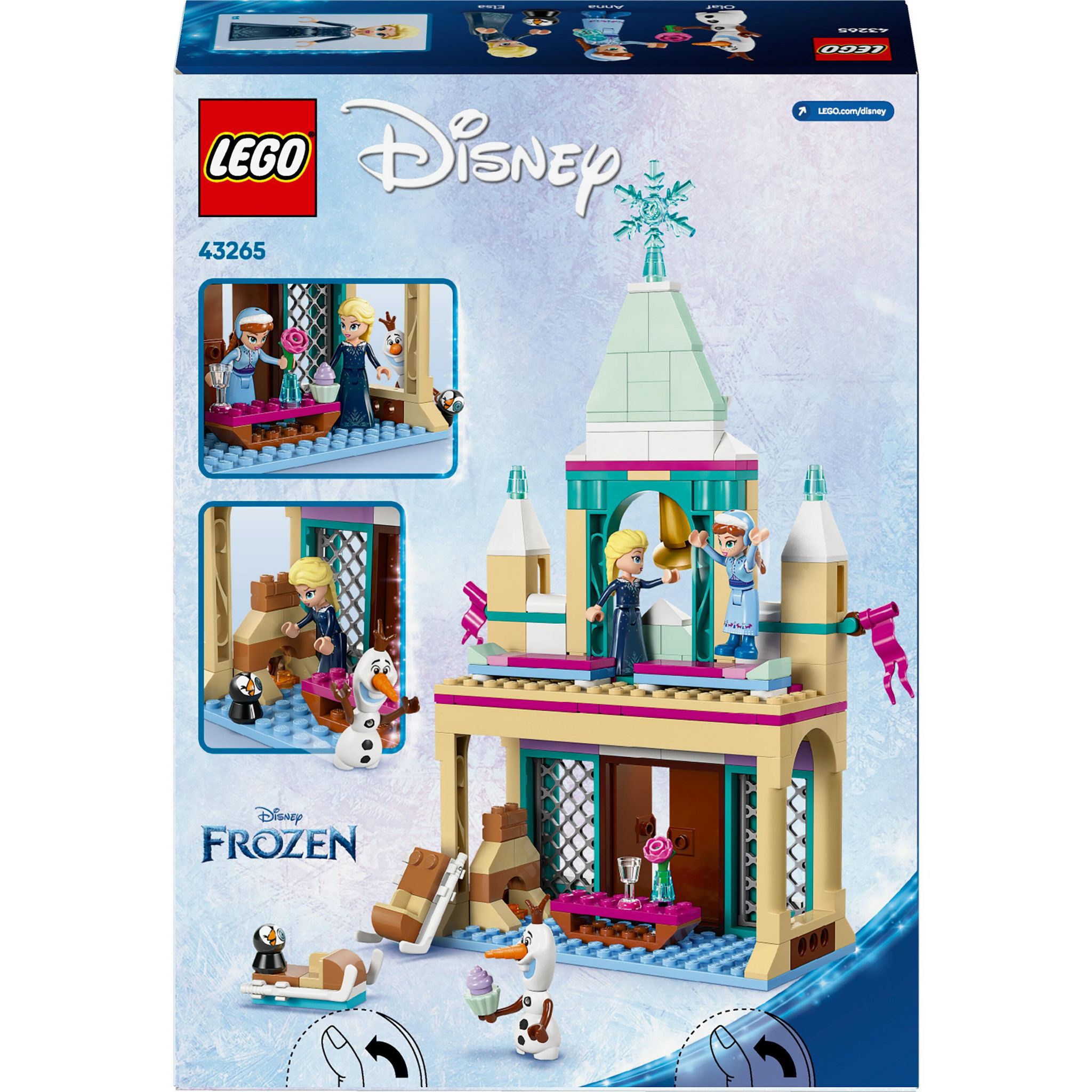 Voir la diapositive 8 : LEGO Disney 43265 - Le Château de glace d'Arendelle