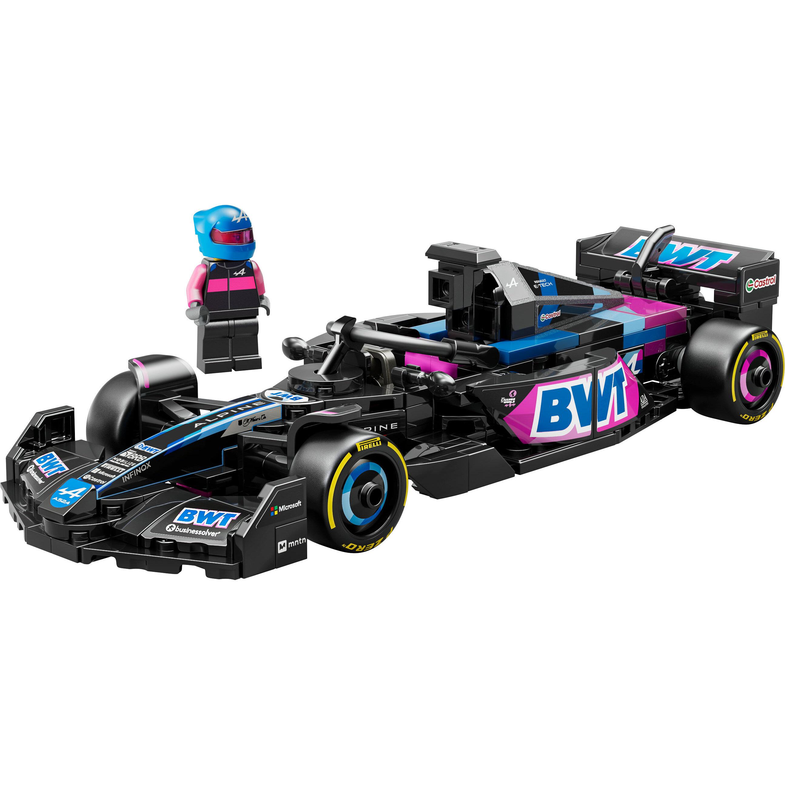 Voir la diapositive 2 : LEGO Speed Champions 77248 - Voiture F1 BWT Alpine Team A524
