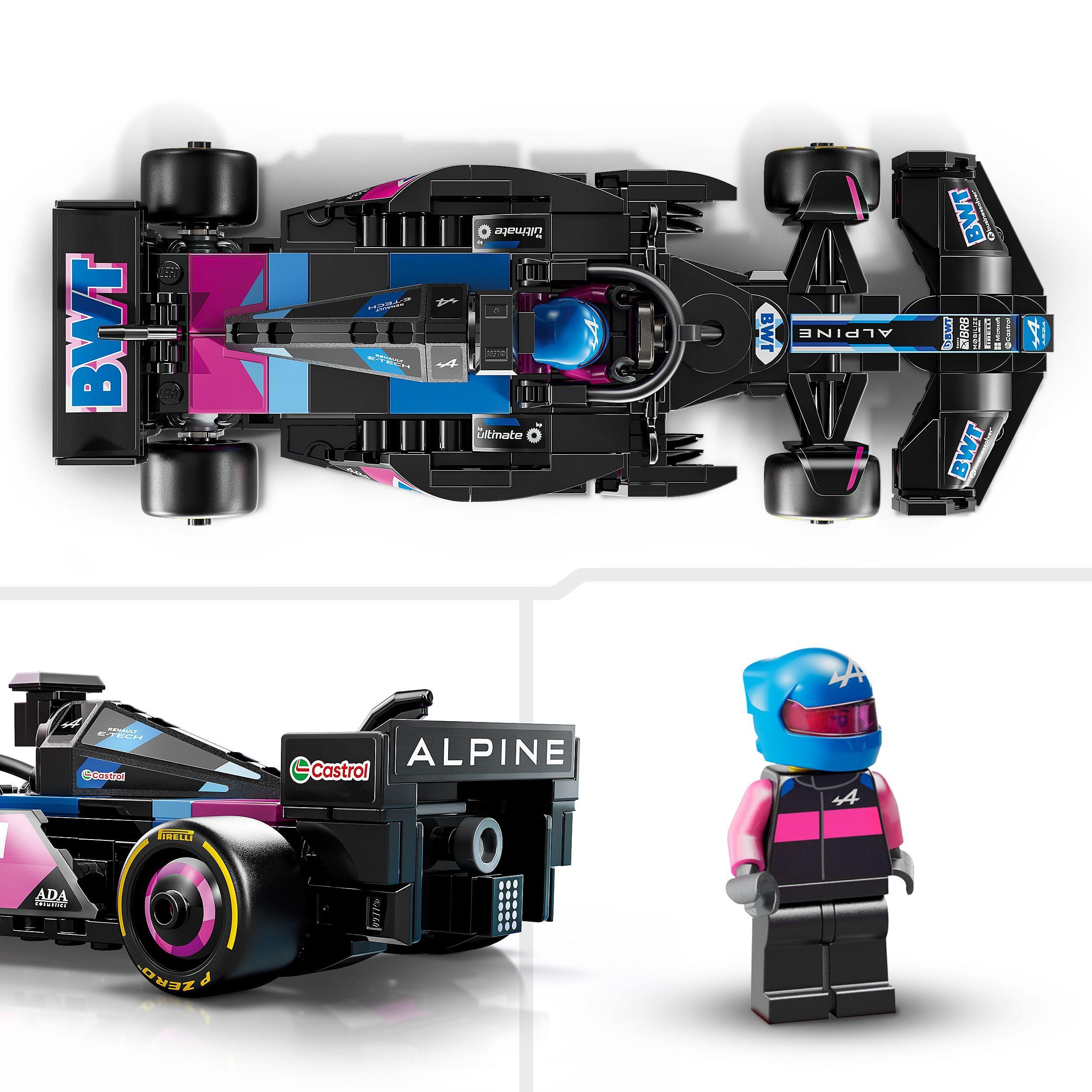 Voir la diapositive 5 : LEGO Speed Champions 77248 - Voiture F1 BWT Alpine Team A524