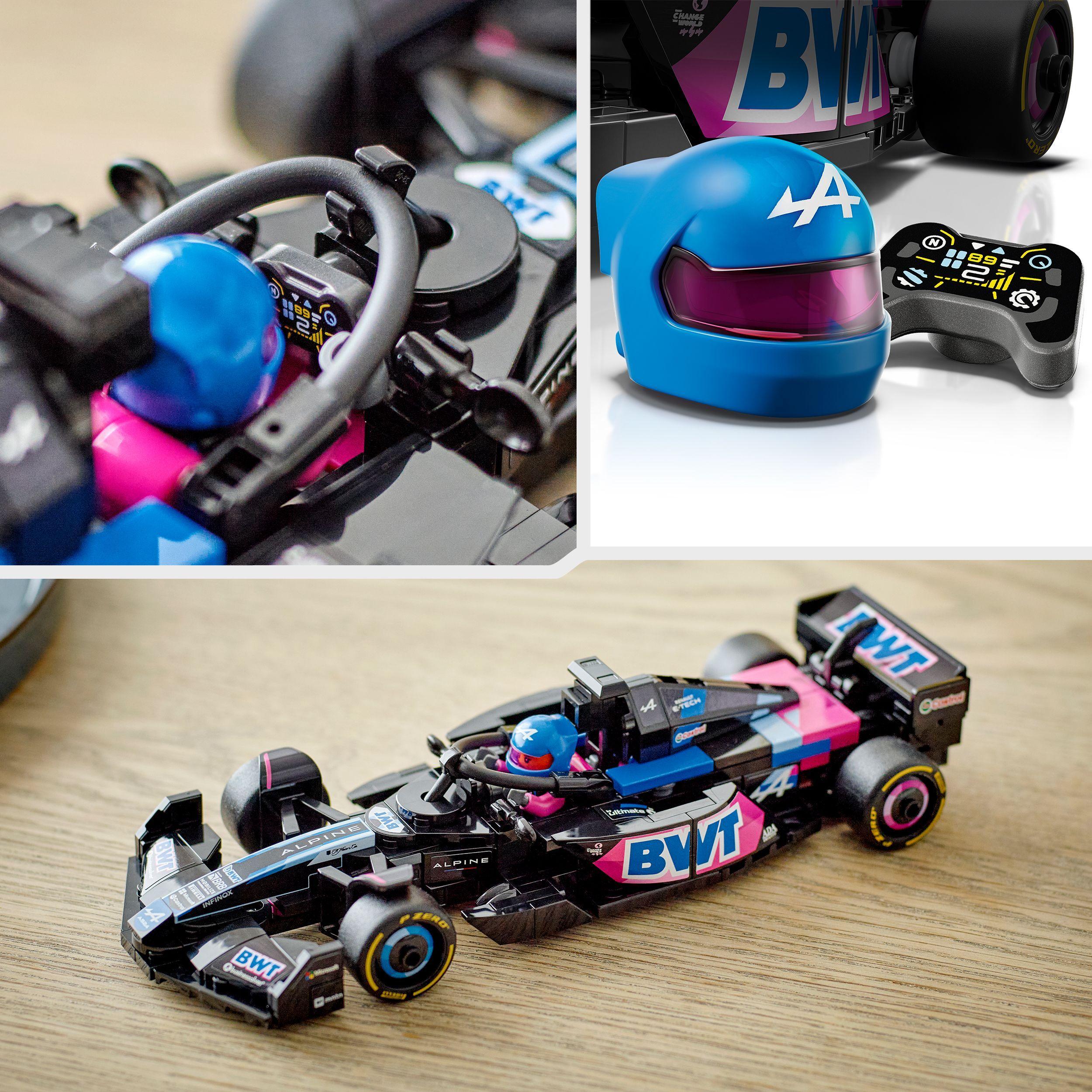 Voir la diapositive 6 : LEGO Speed Champions 77248 - Voiture F1 BWT Alpine Team A524