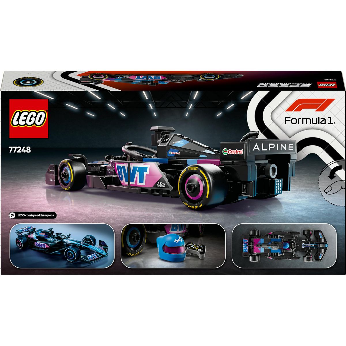 LEGO Speed Champions 77248 - Voiture F1 BMW Alpine Team A524
